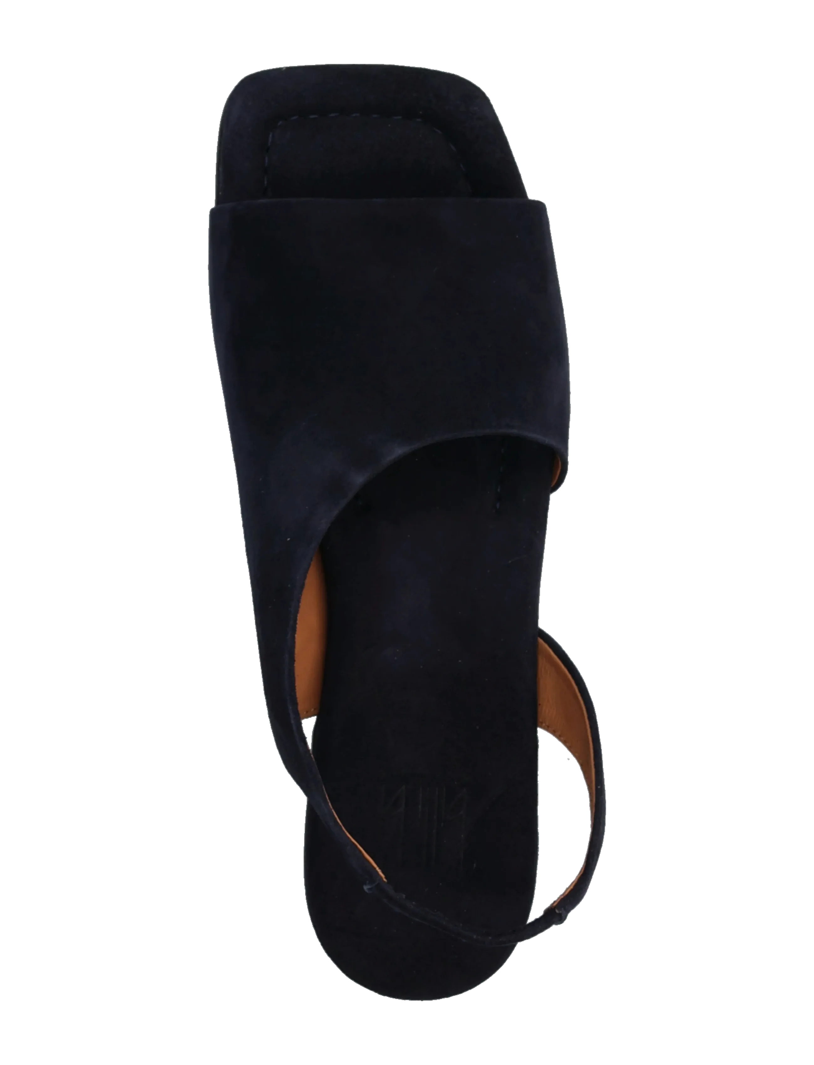 Billi Bi - Sandals - kontsata sandaalid - navy suede - 3