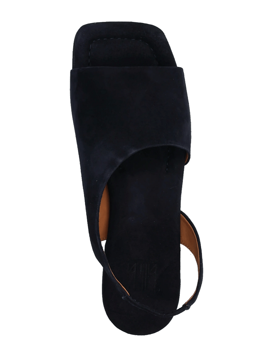Billi Bi - Sandals - flache sandalen - navy suede - 3