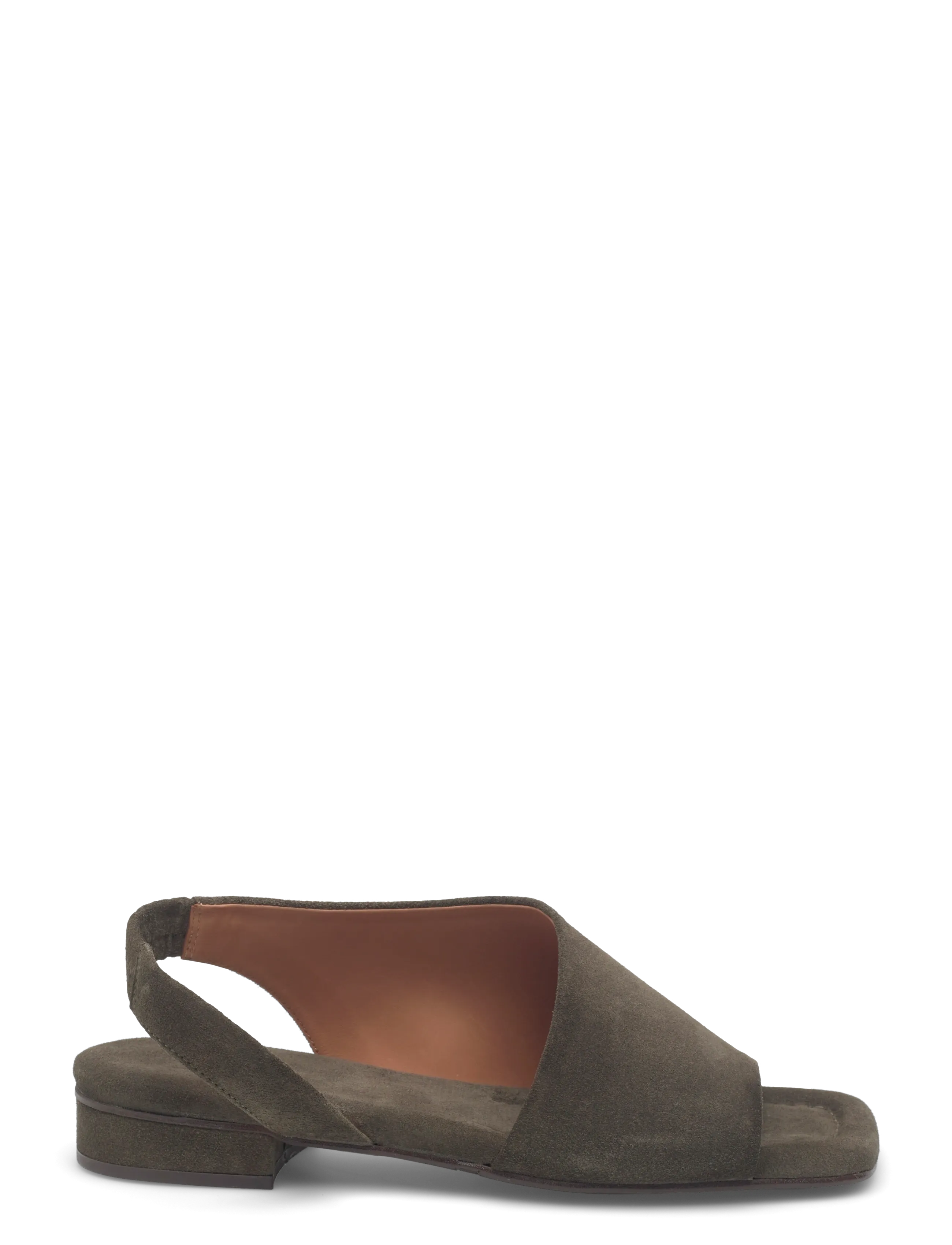 Billi Bi - Sandals - flat sandals - oliva babysilk suede - 1