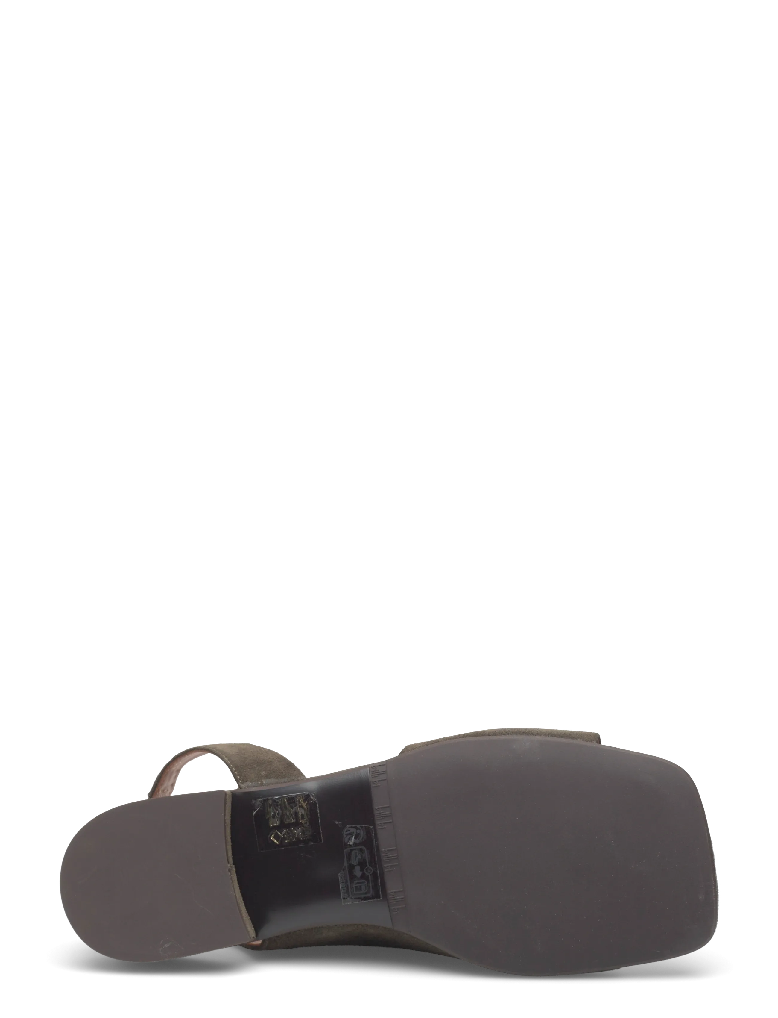 Billi Bi - Sandals - flat sandals - oliva babysilk suede - 4