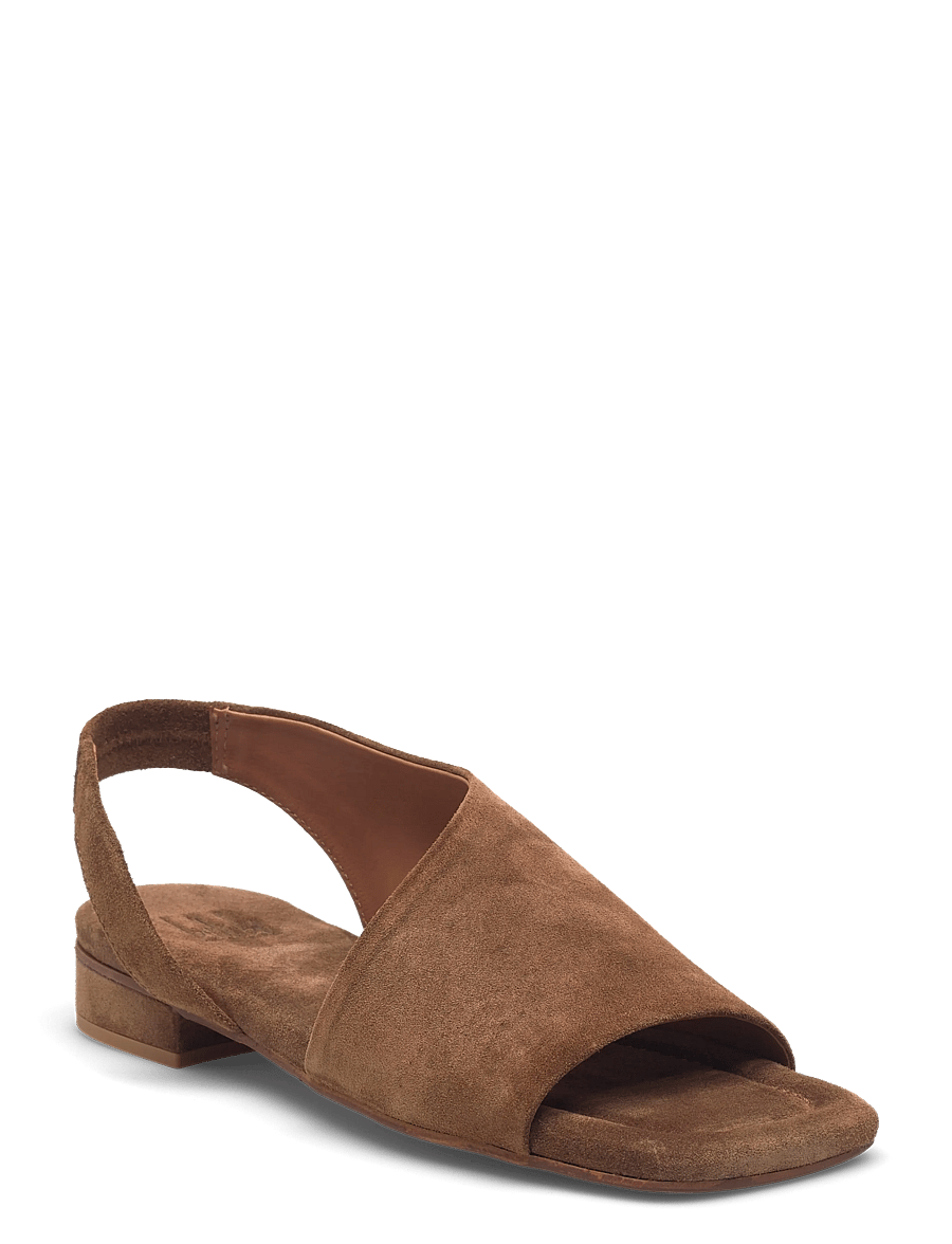 Billi Bi - Sandals - flache sandalen - tabac babysilk suede - 0