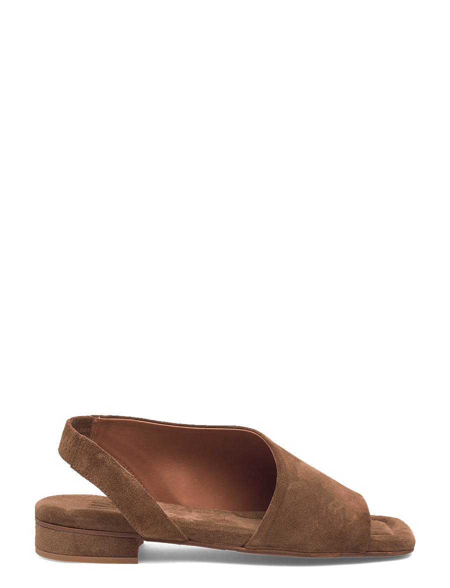 Billi Bi - Sandals - flache sandalen - tabac babysilk suede - 1