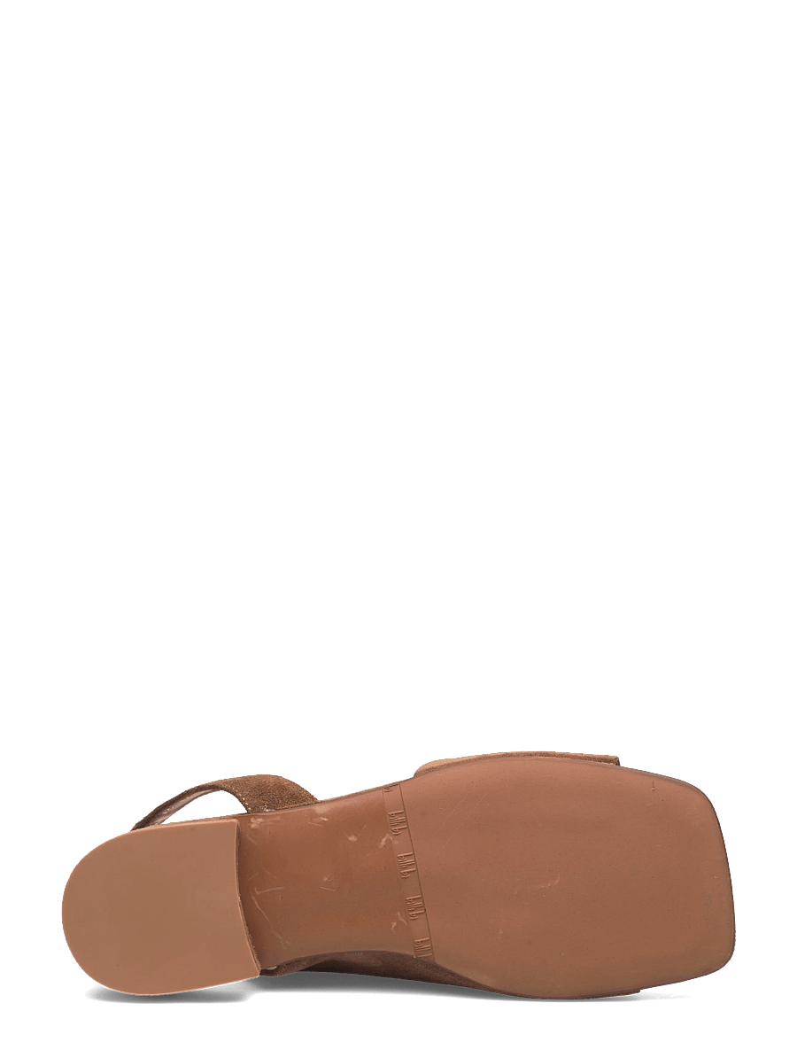 Billi Bi - Sandals - flache sandalen - tabac babysilk suede - 4