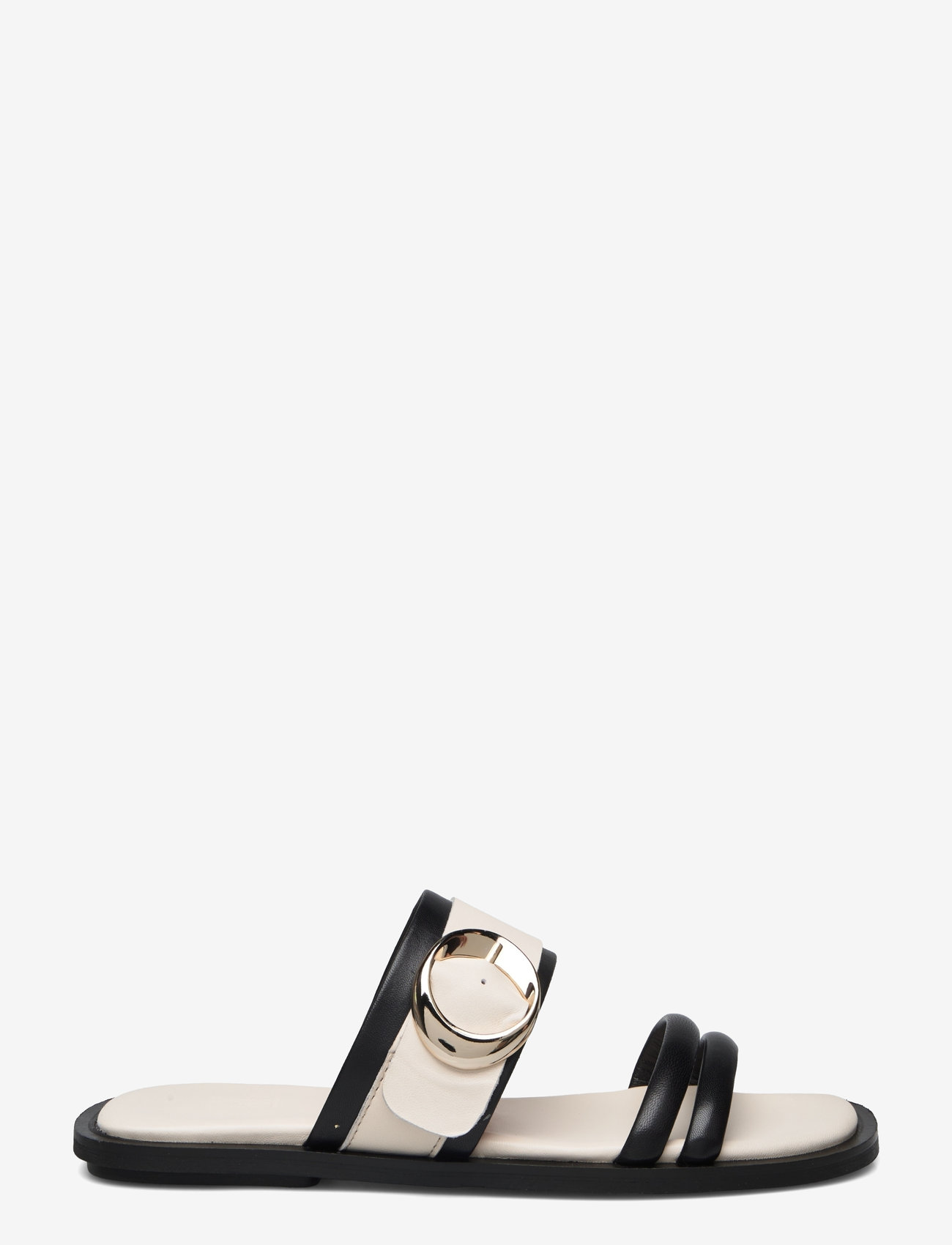 Billi Bi - Sandals - flade sandaler - black/white nappa - 1