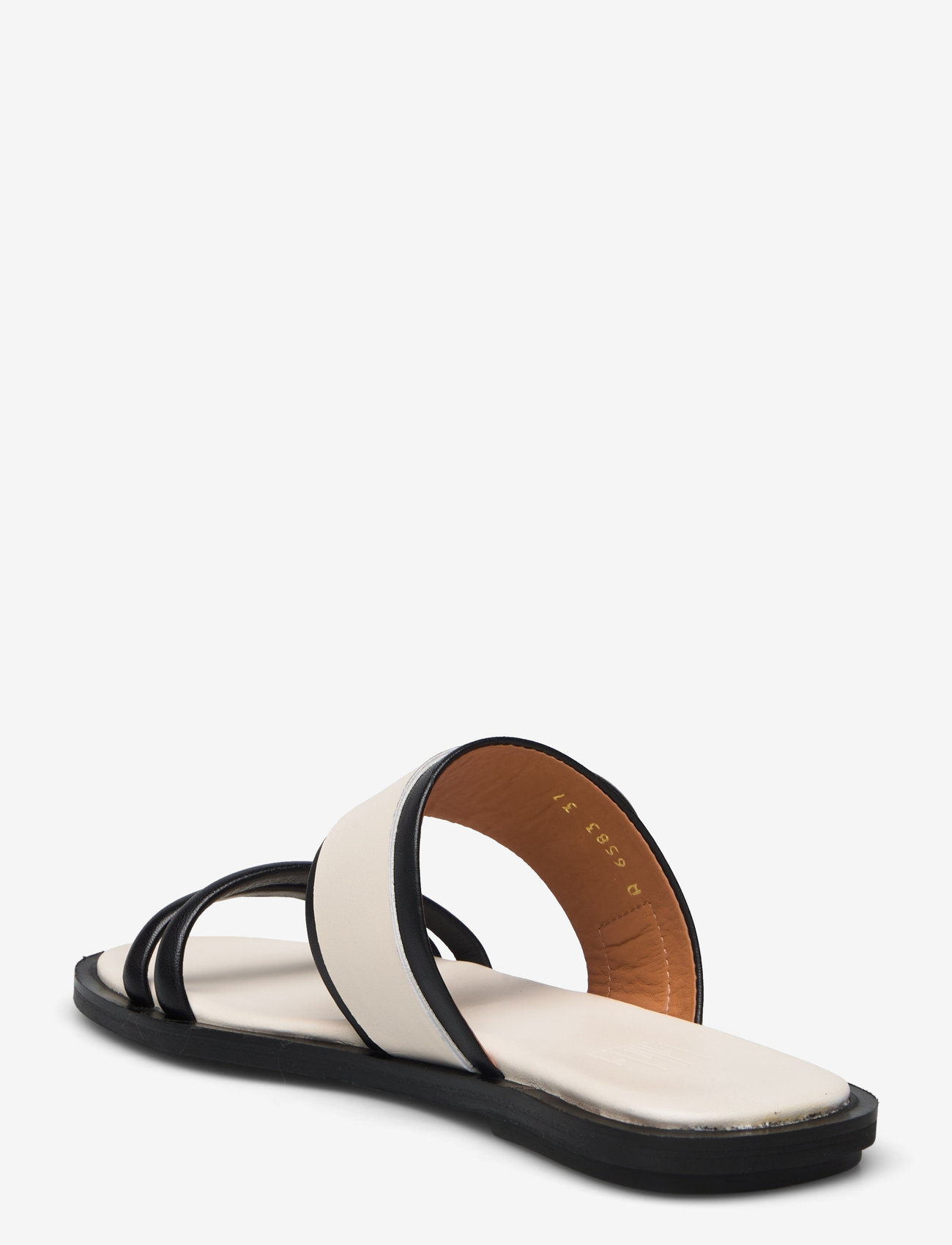 Billi Bi - Sandals - flade sandaler - black/white nappa - 2