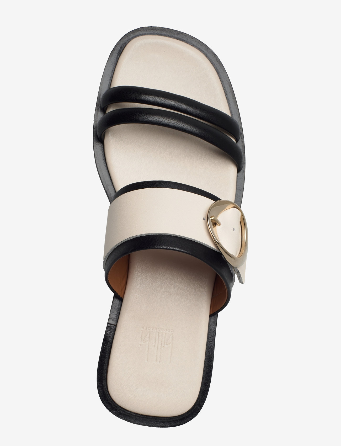 Billi Bi - Sandals - flade sandaler - black/white nappa - 3
