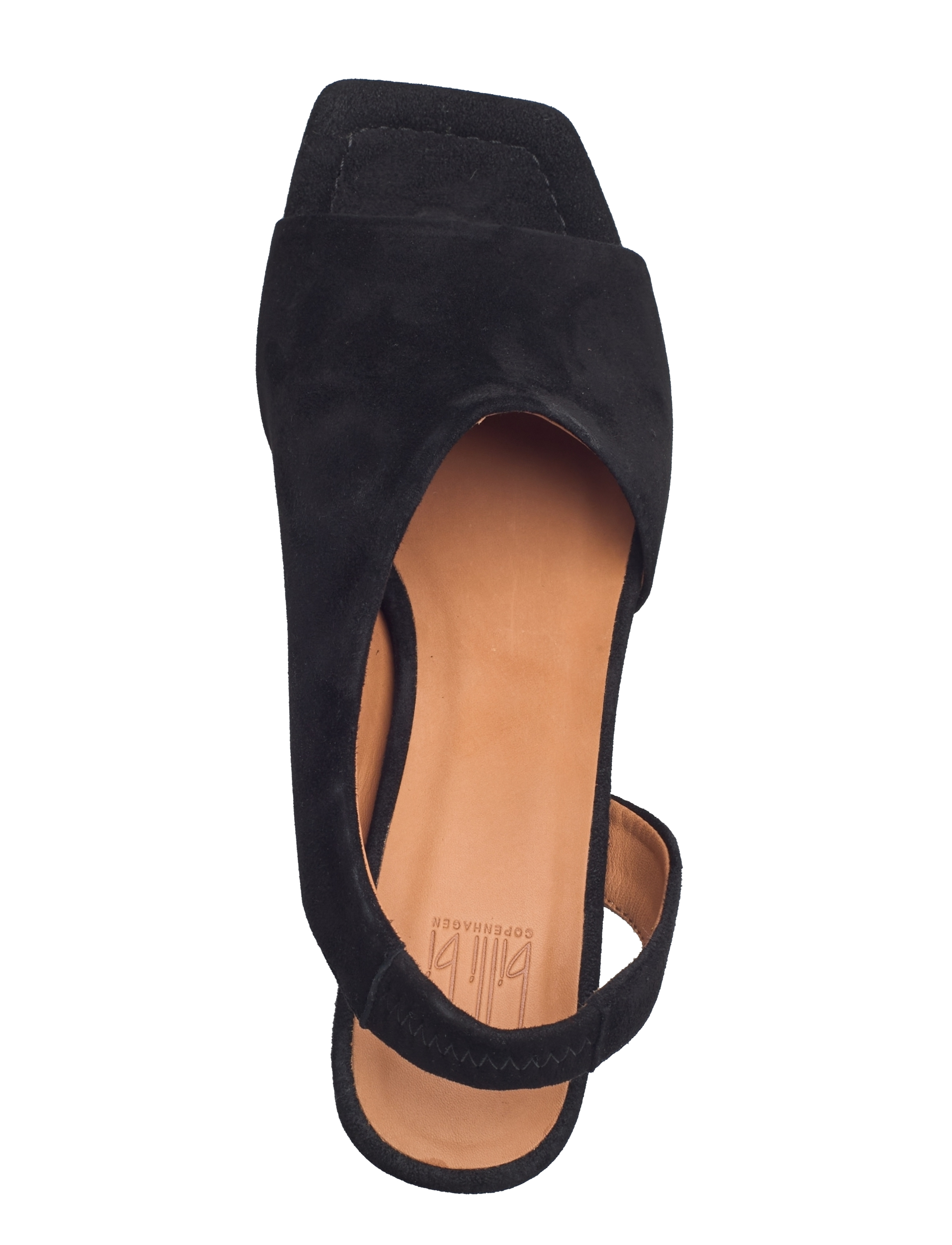 Billi Bi - Sandals - sandaler med hæl - black suede - 3