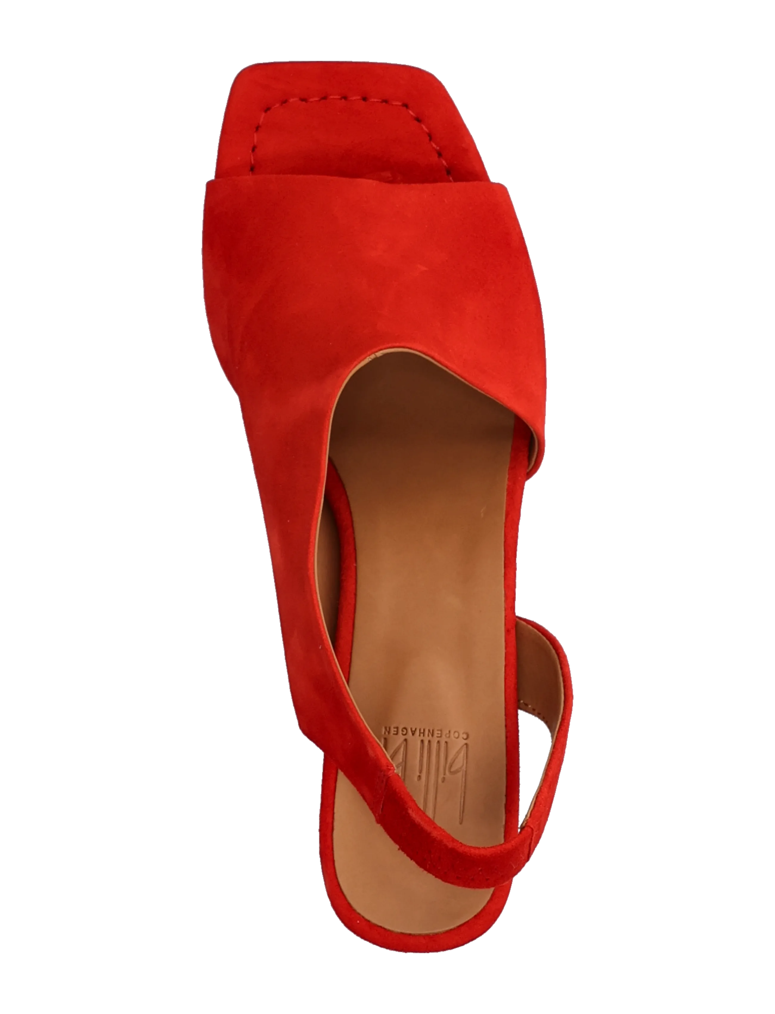Billi Bi - Sandals - sandaletten - red suede - 3