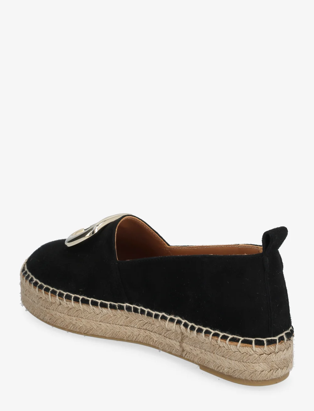 Black suede espadrilles shop