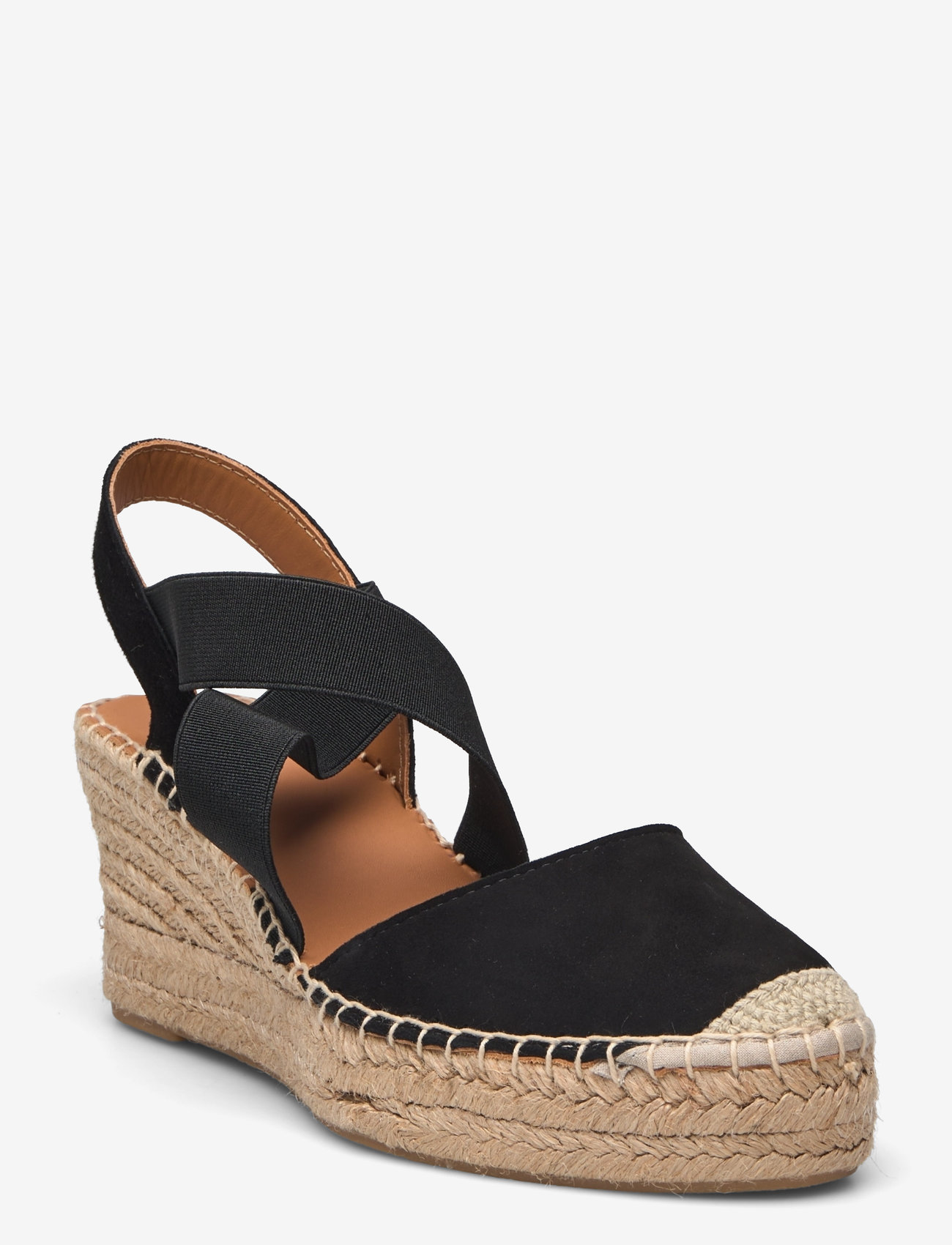 Billi Bi - Espadrilles - kontsadega espadrillid - black suede - 0