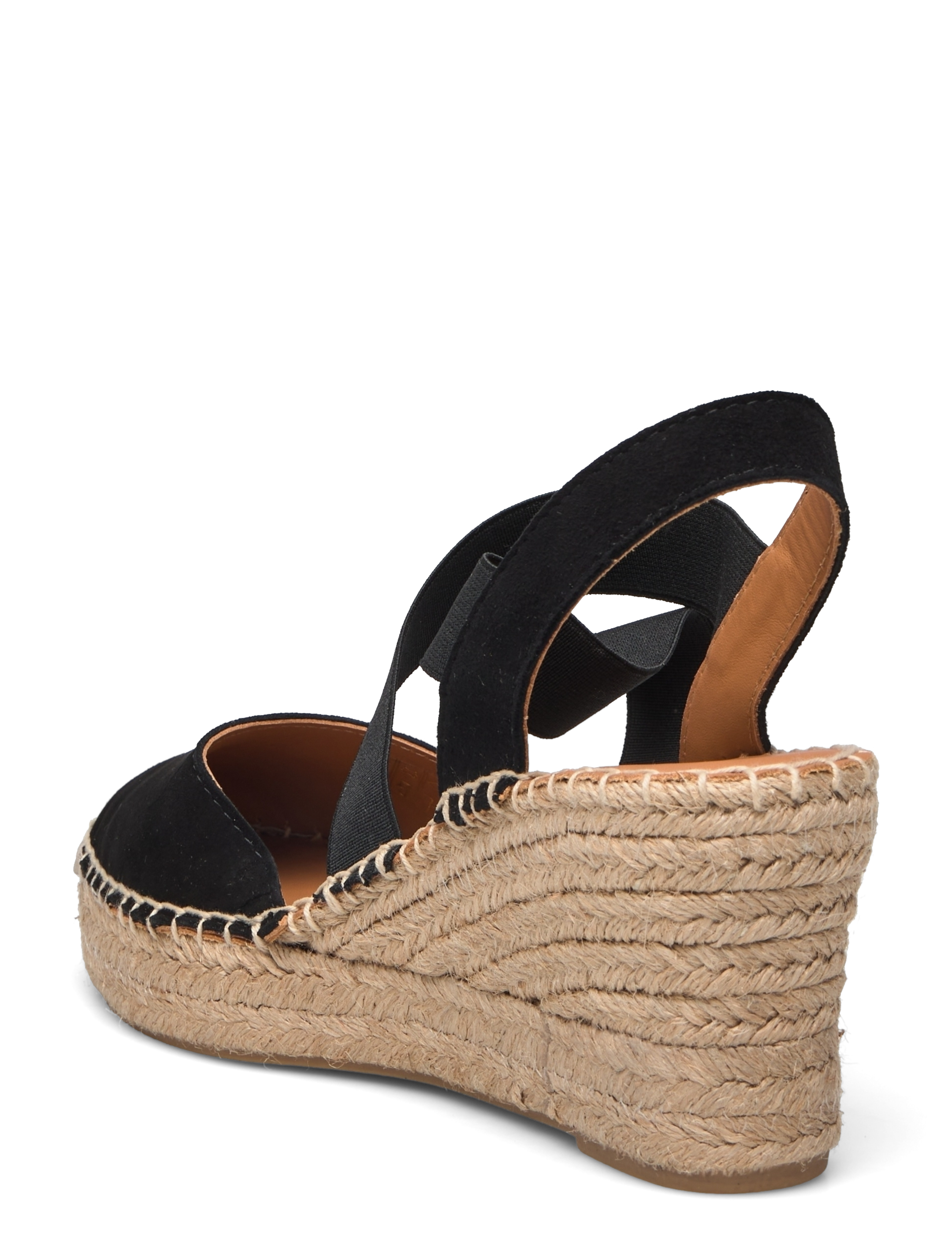Billi Bi - Espadrilles - kiilakorkokengät - black suede - 2