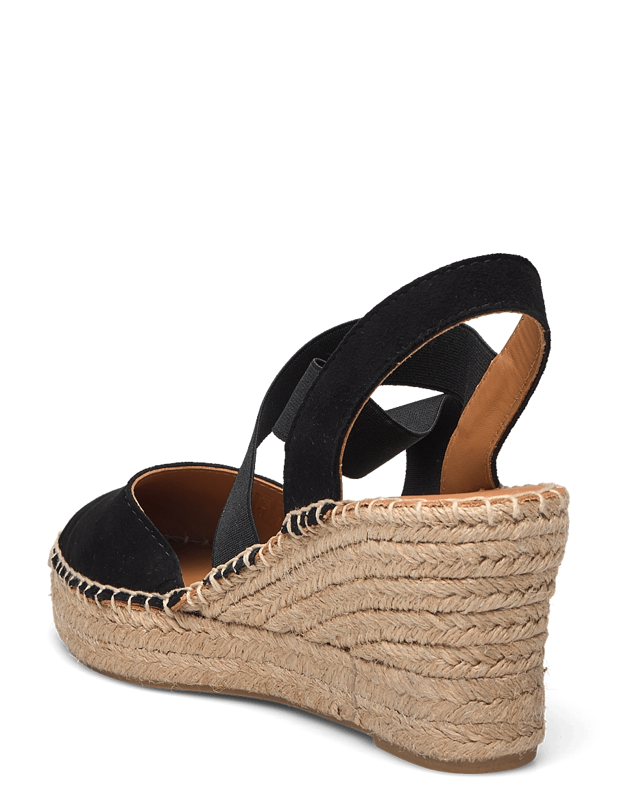 Billi Bi - Espadrilles - espadrillos med klack - black suede - 2