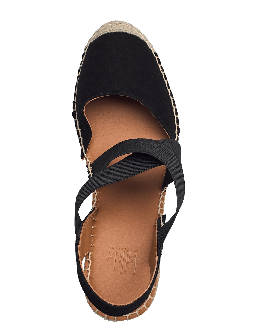 Billi Bi - Espadrilles - espadrillos med klack - black suede - 3