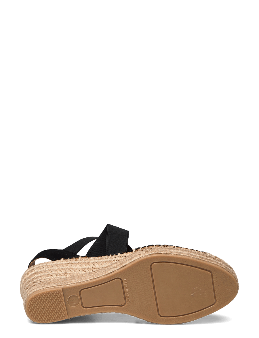 Billi Bi - Espadrilles - espadrillos med klack - black suede - 4