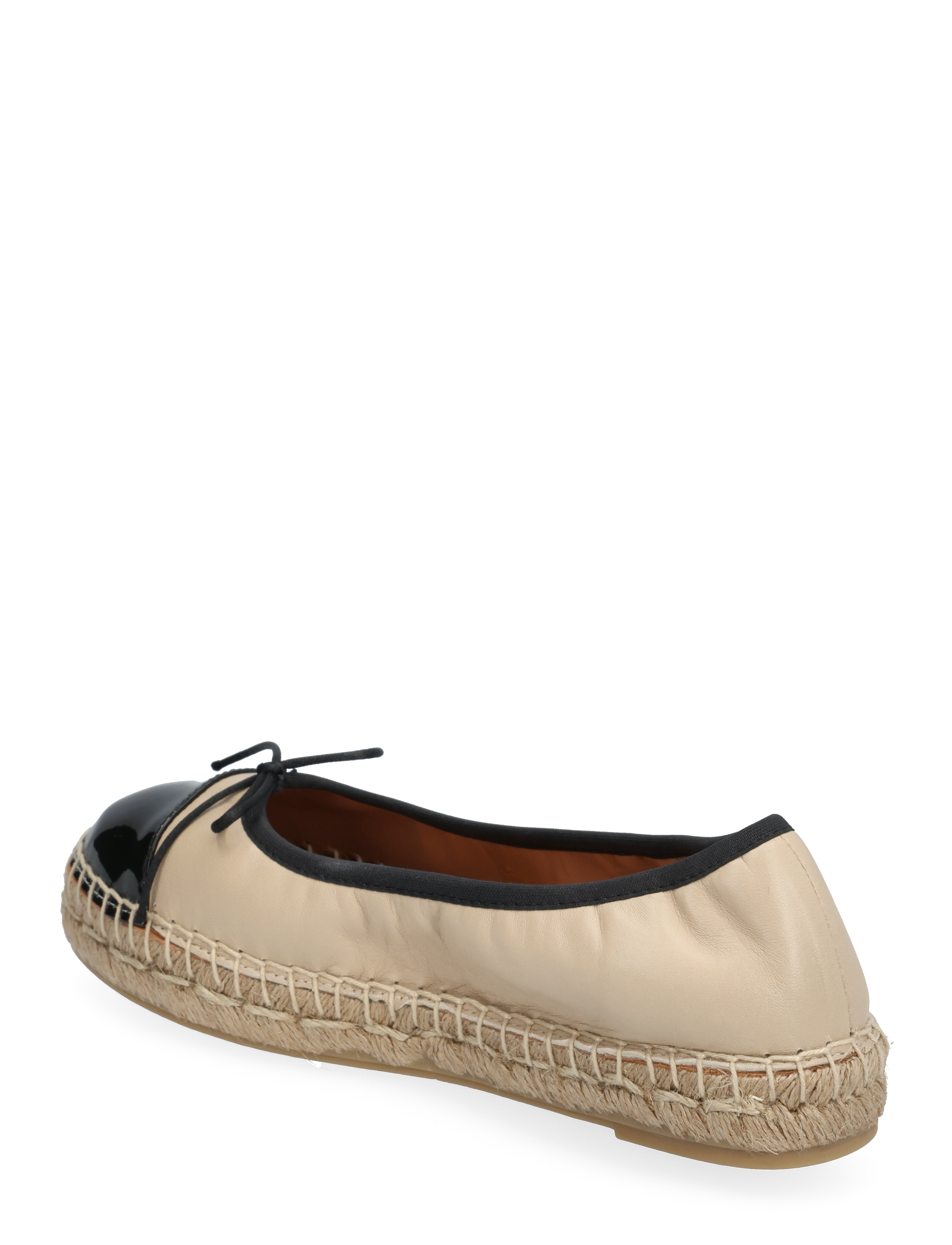 Billi Bi - Espadrilles - fashion trends - black patent/beige nappa - 2