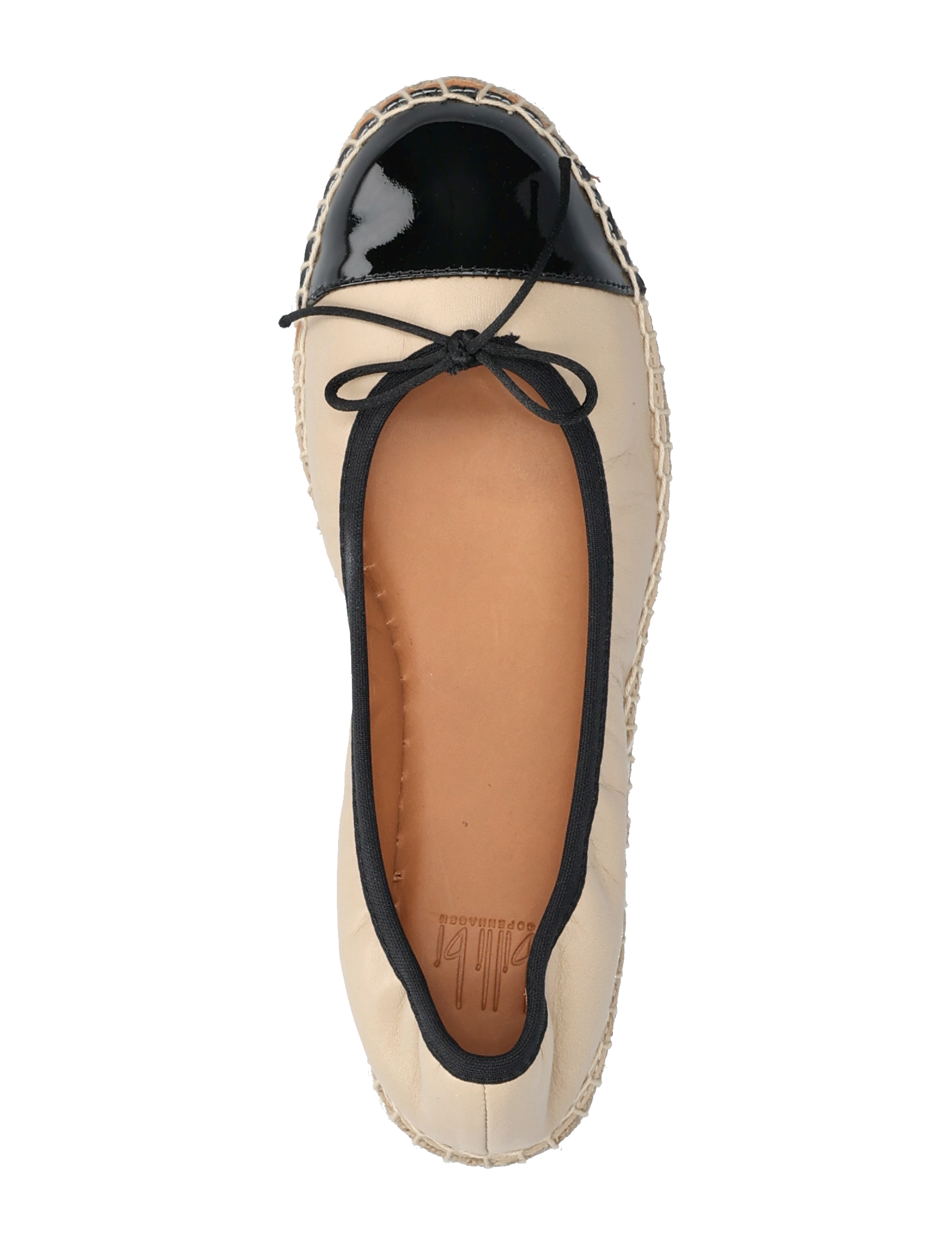 Billi Bi - Espadrilles - fashion trends - black patent/beige nappa - 3
