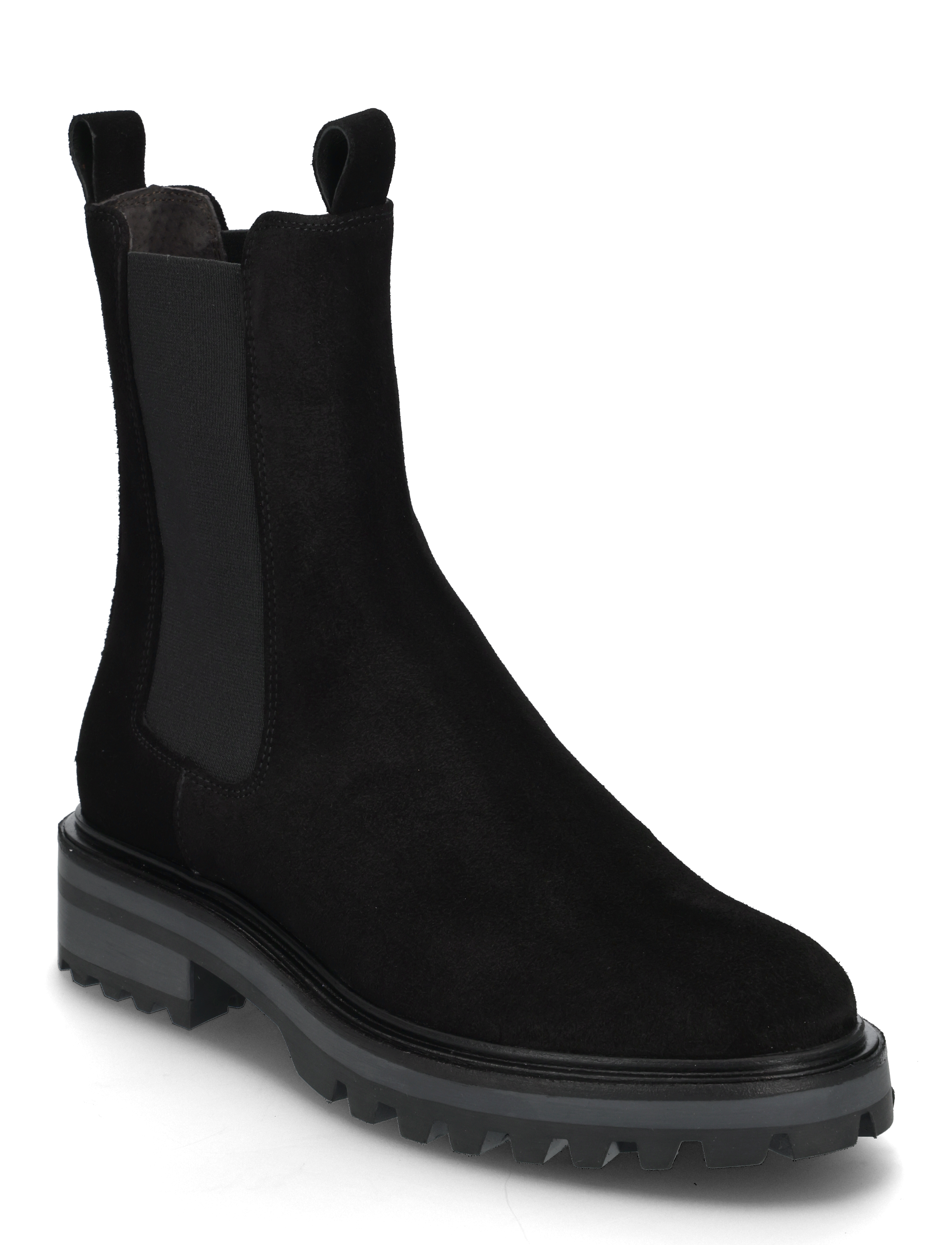Billi Bi Boots - Støvler - BLACK SUEDE/BLACK SOLE / black