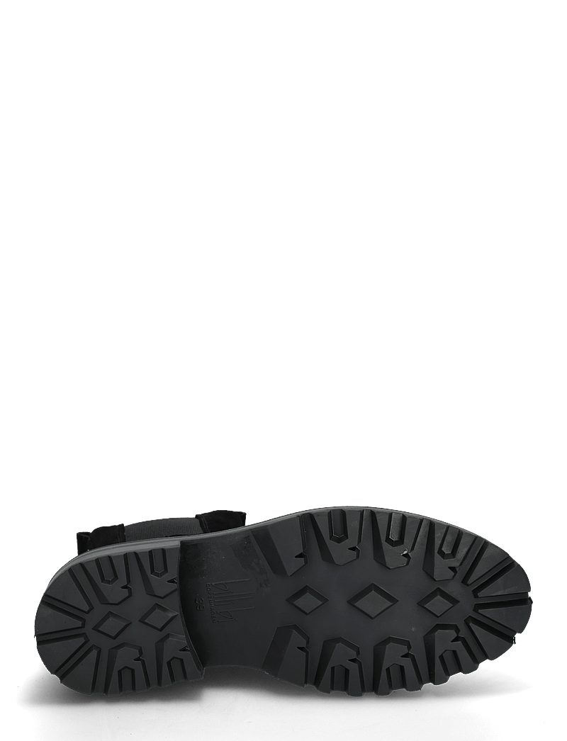 Billi Bi - Boots - platta ankelboots - black suede/black sole - 4