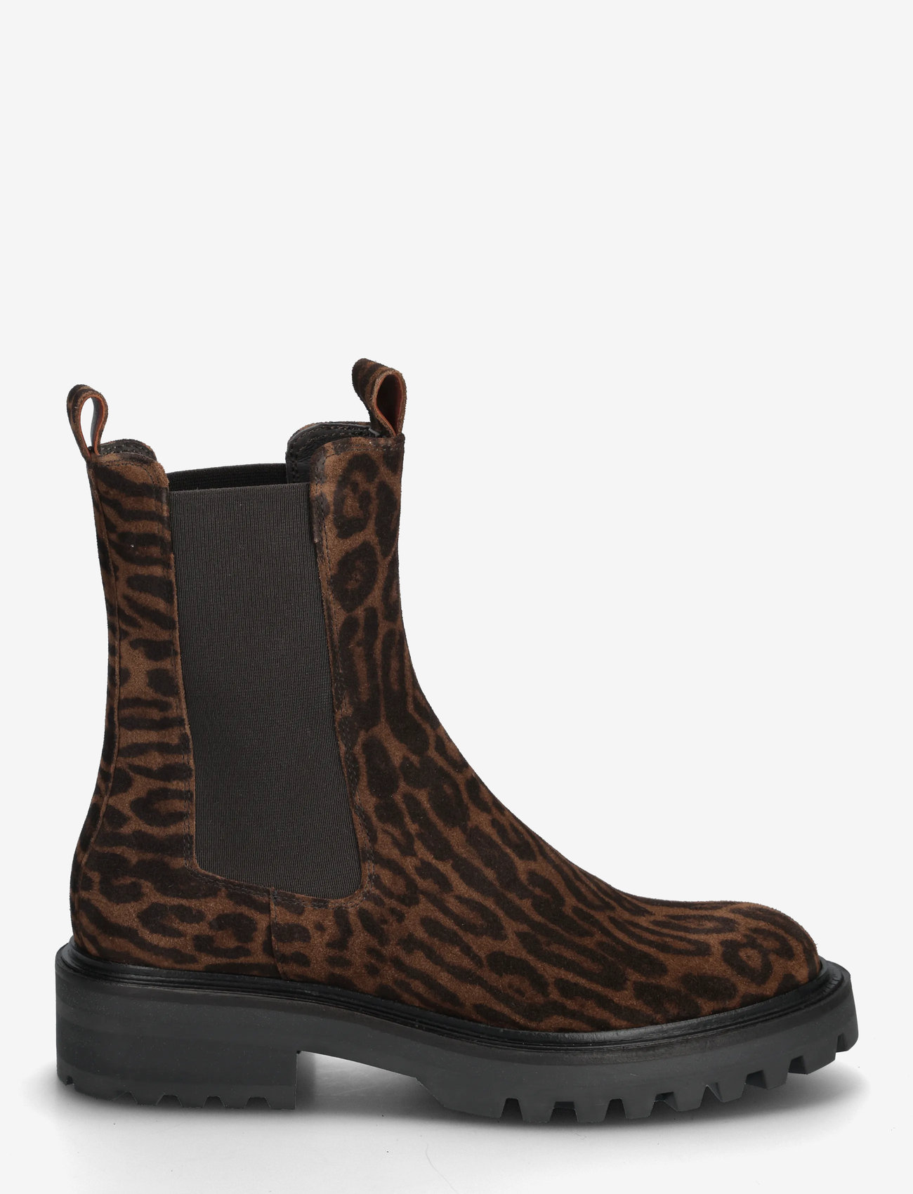 Billi Bi - Boots - madalad poolsaapad - leopardo arabica suede - 1