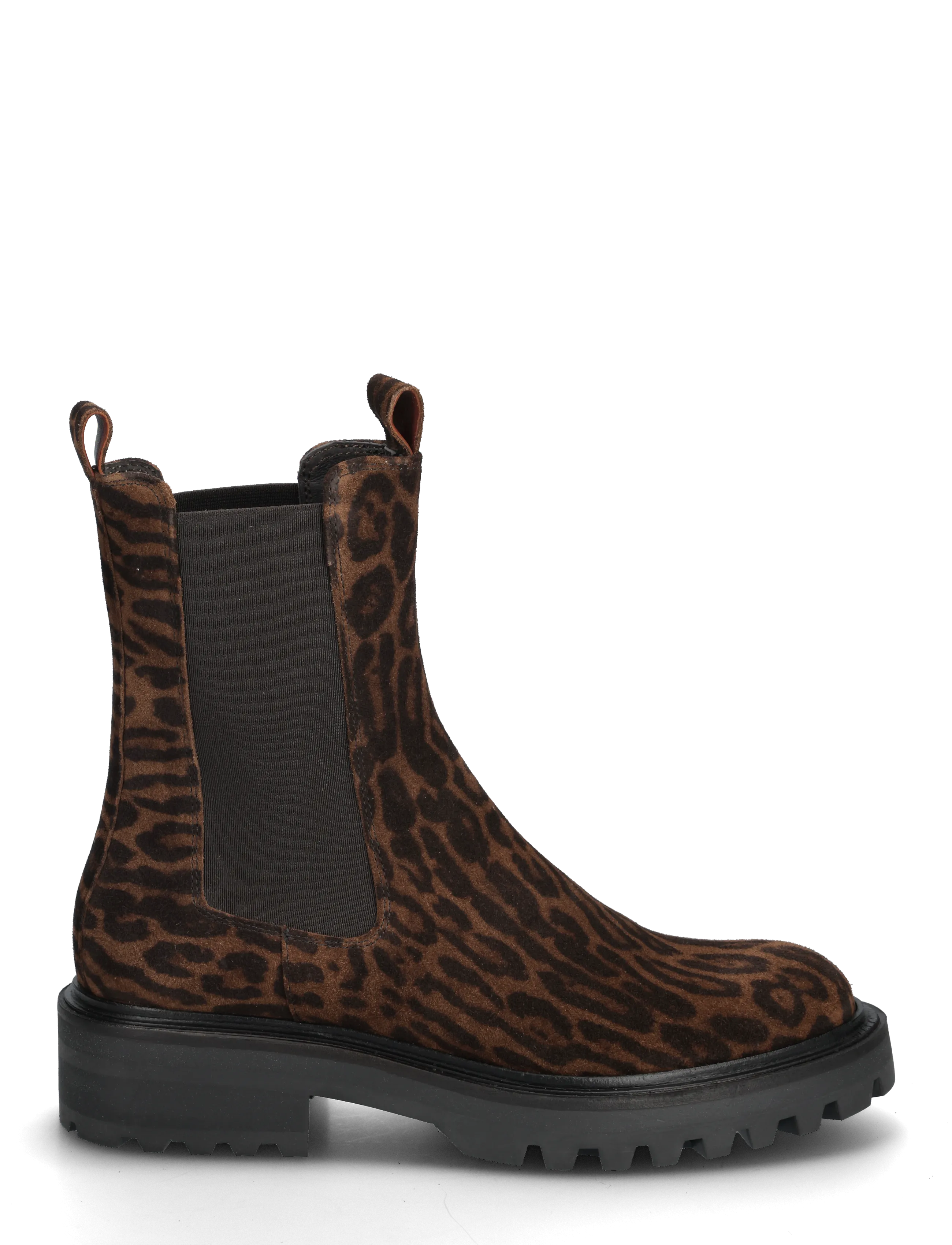 Billi Bi - Boots - flade ankelstøvler - leopardo arabica suede - 1