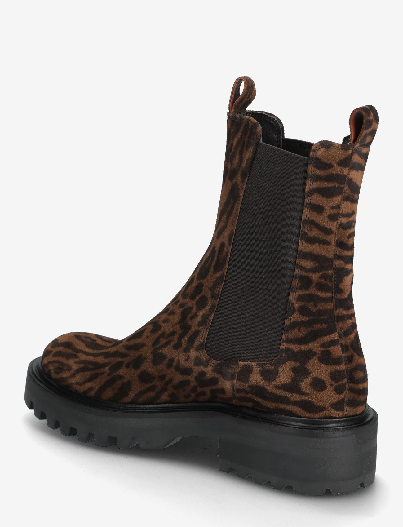 Billi Bi - Boots - madalad poolsaapad - leopardo arabica suede - 2