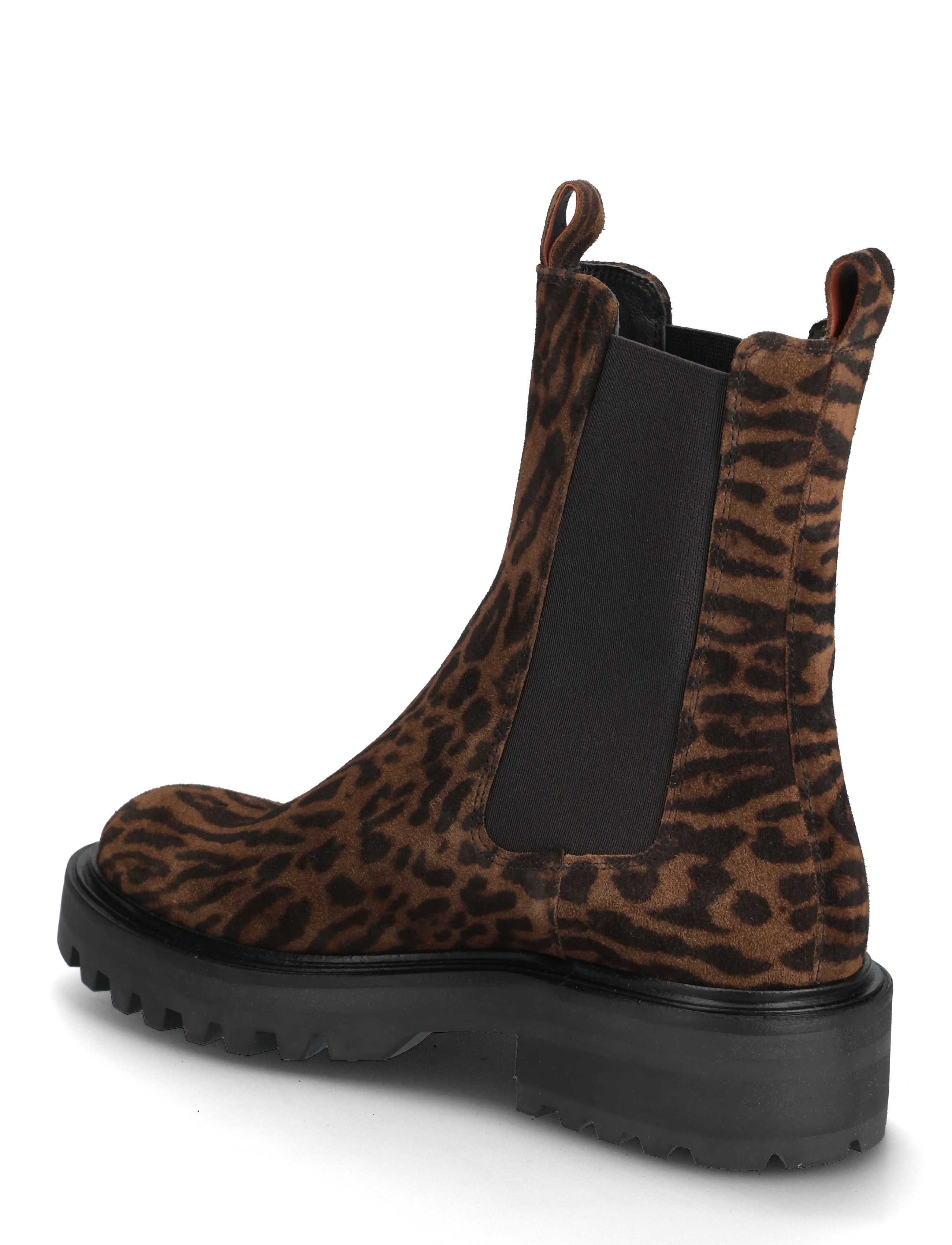 Billi Bi - Boots - flade ankelstøvler - leopardo arabica suede - 2