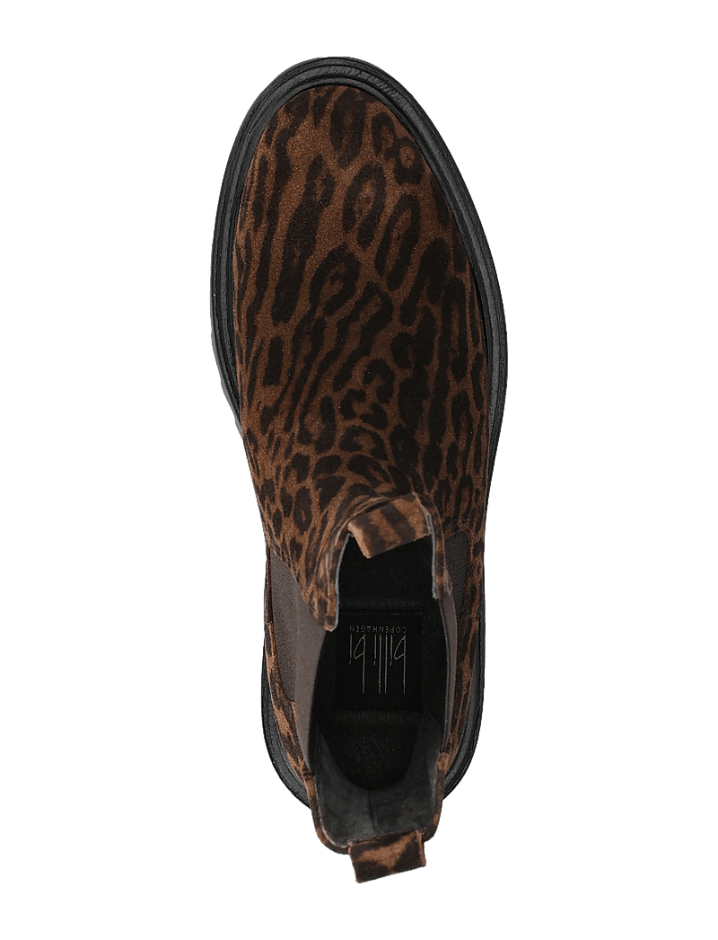 Billi Bi - Boots - lygiapadžiai aulinukai iki kulkšnių - leopardo arabica suede - 3