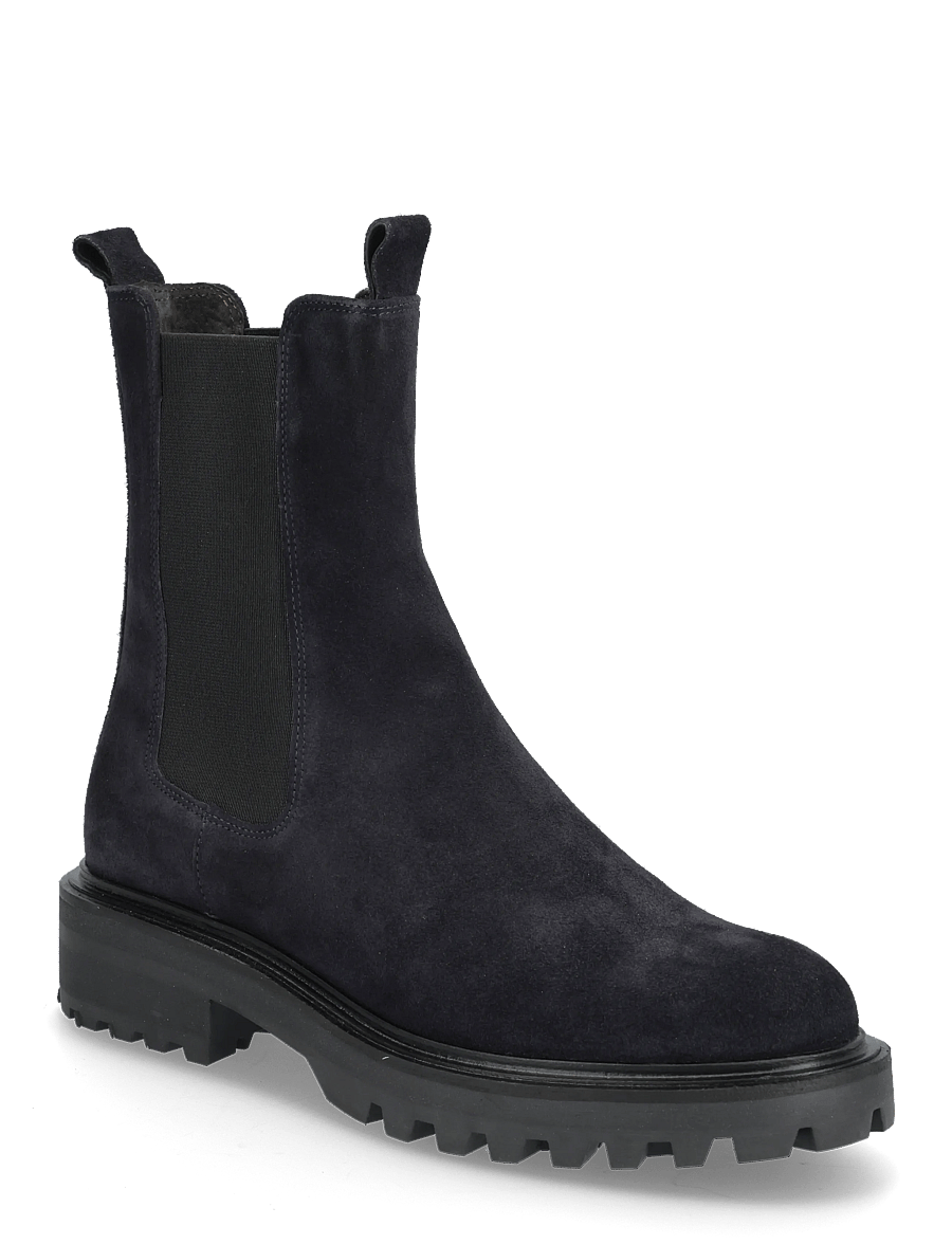 Billi Bi - Boots - flache stiefeletten - navy suede - 0