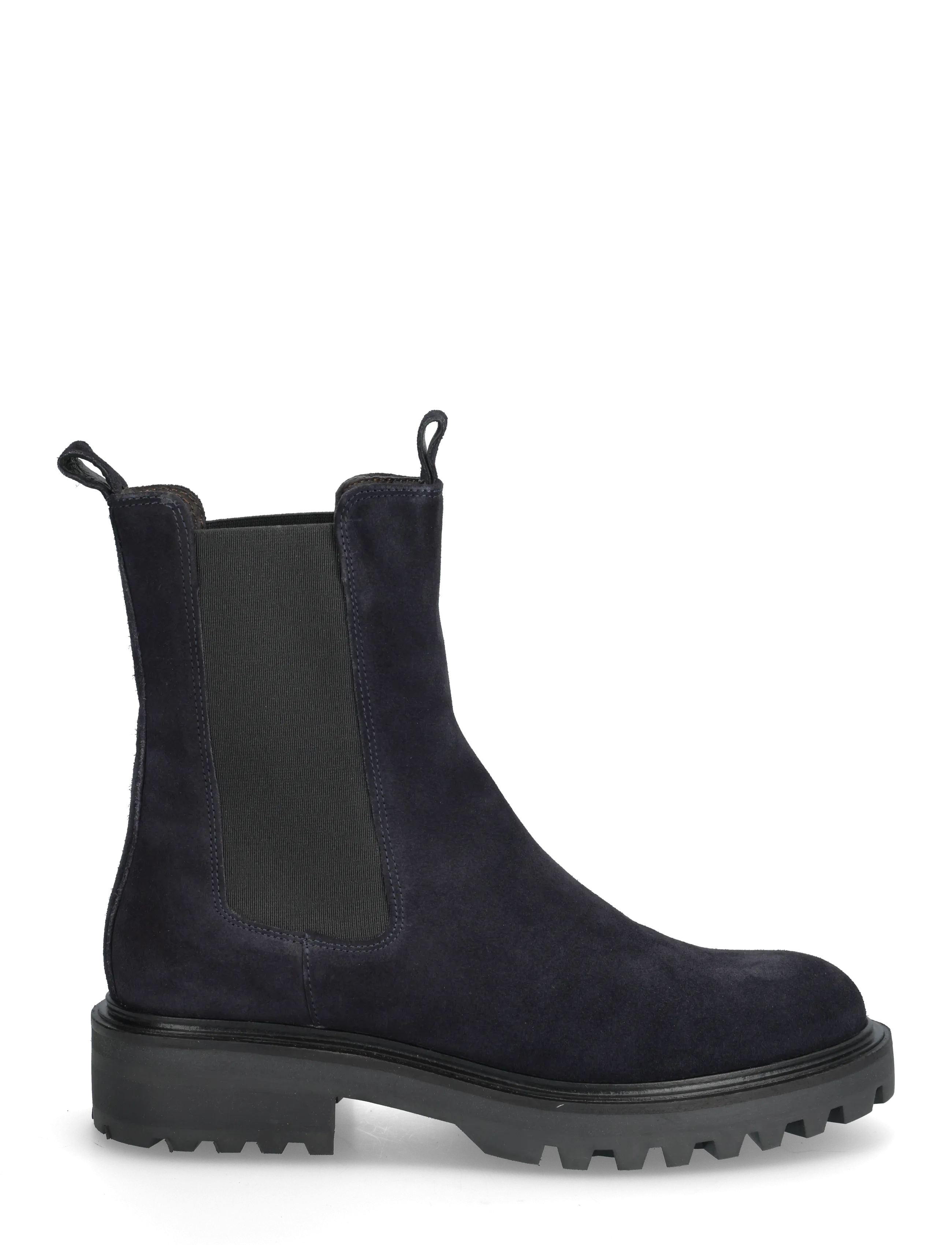 Billi Bi - Boots - platta ankelboots - navy suede - 1
