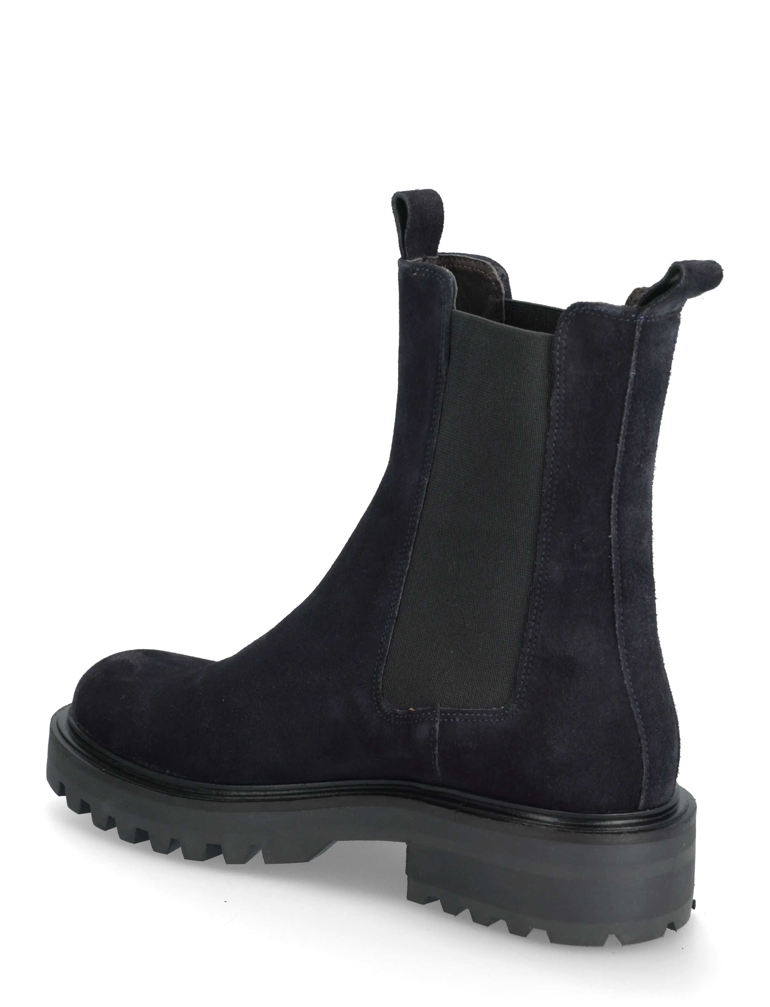 Billi Bi - Boots - platta ankelboots - navy suede - 2