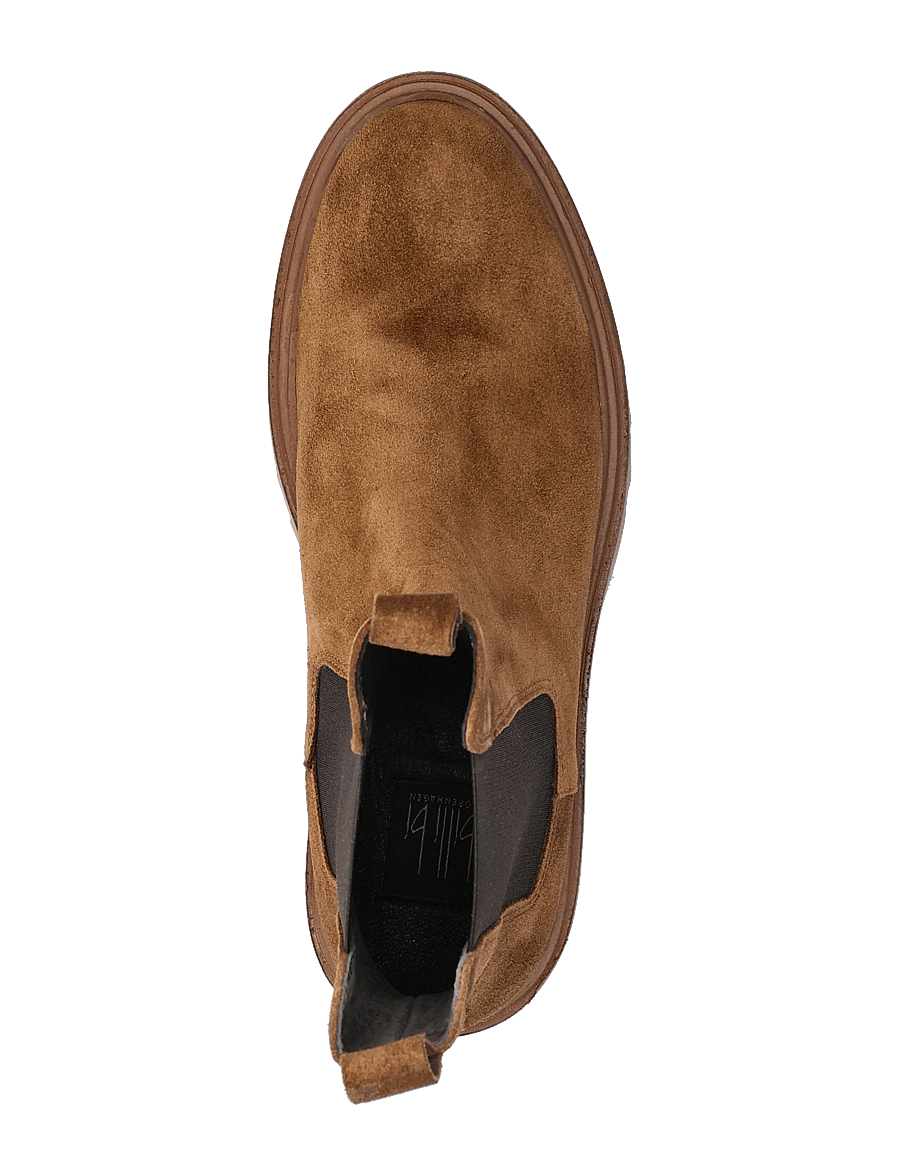 Billi Bi - Boots - lygiapadžiai aulinukai iki kulkšnių - tabac babysilk - 3