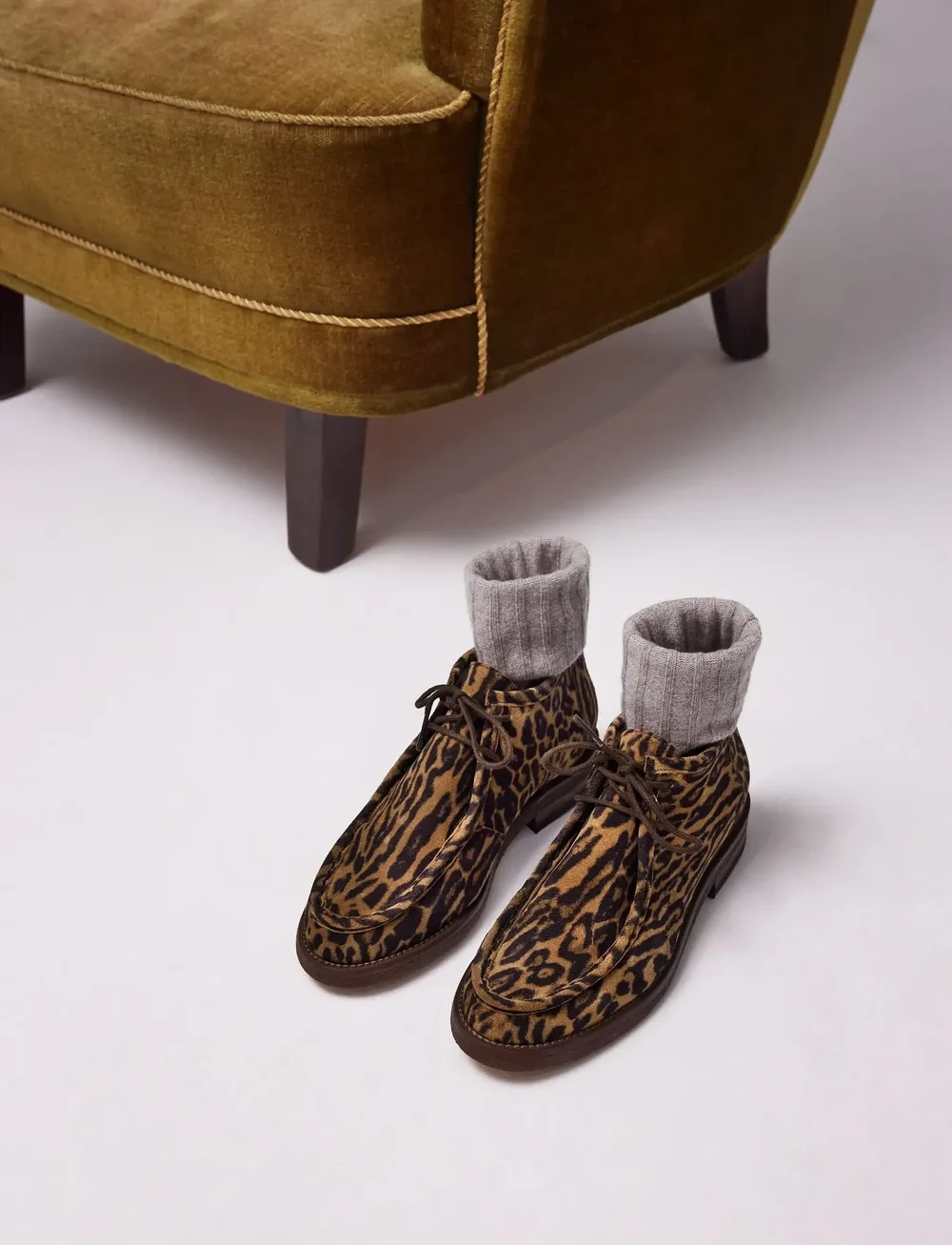 Billi Bi - Shoes - modetrends - leopardo cuoio suede - 0