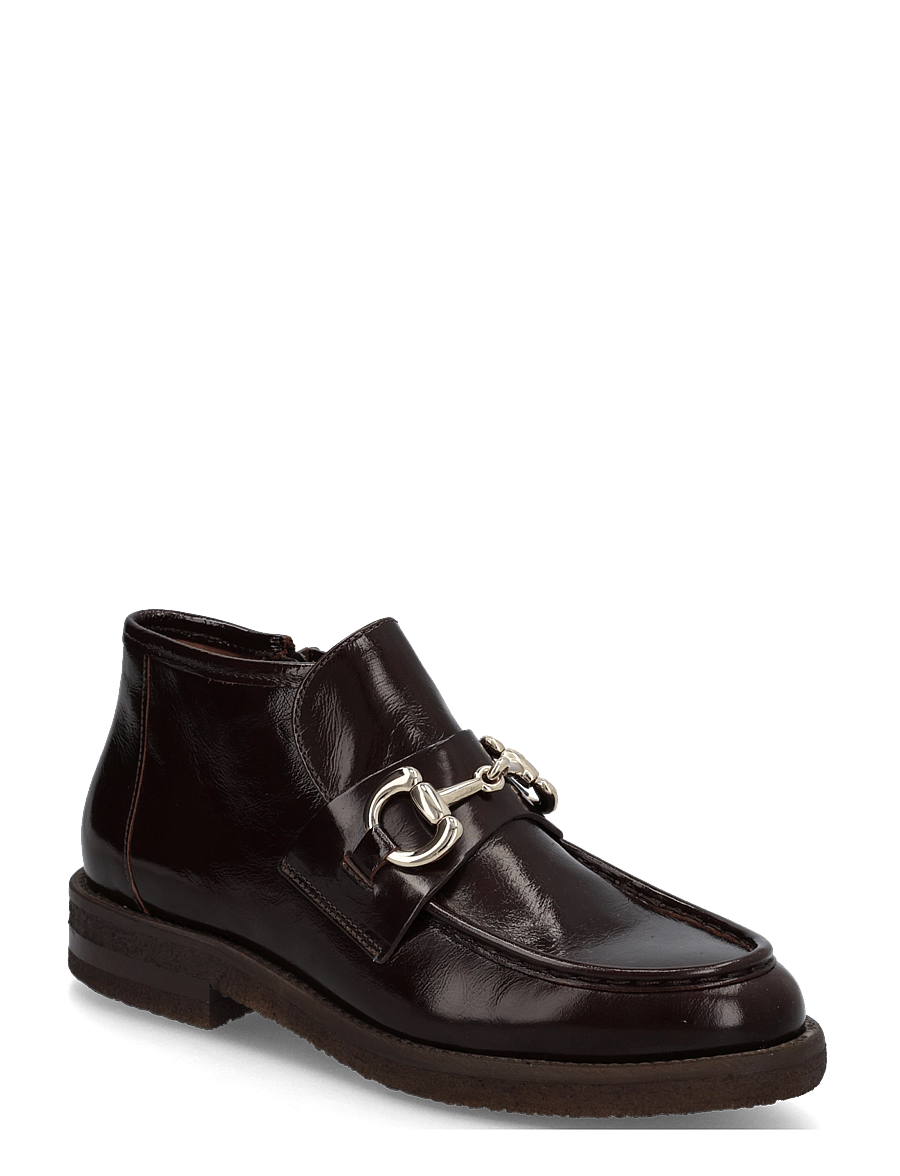 Billi Bi - Boots - flache stiefeletten - mogano naplack - 0