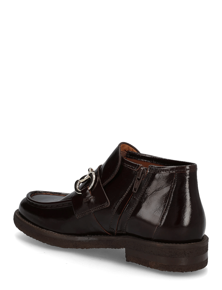 Billi Bi - Boots - flade ankelstøvler - mogano naplack - 1