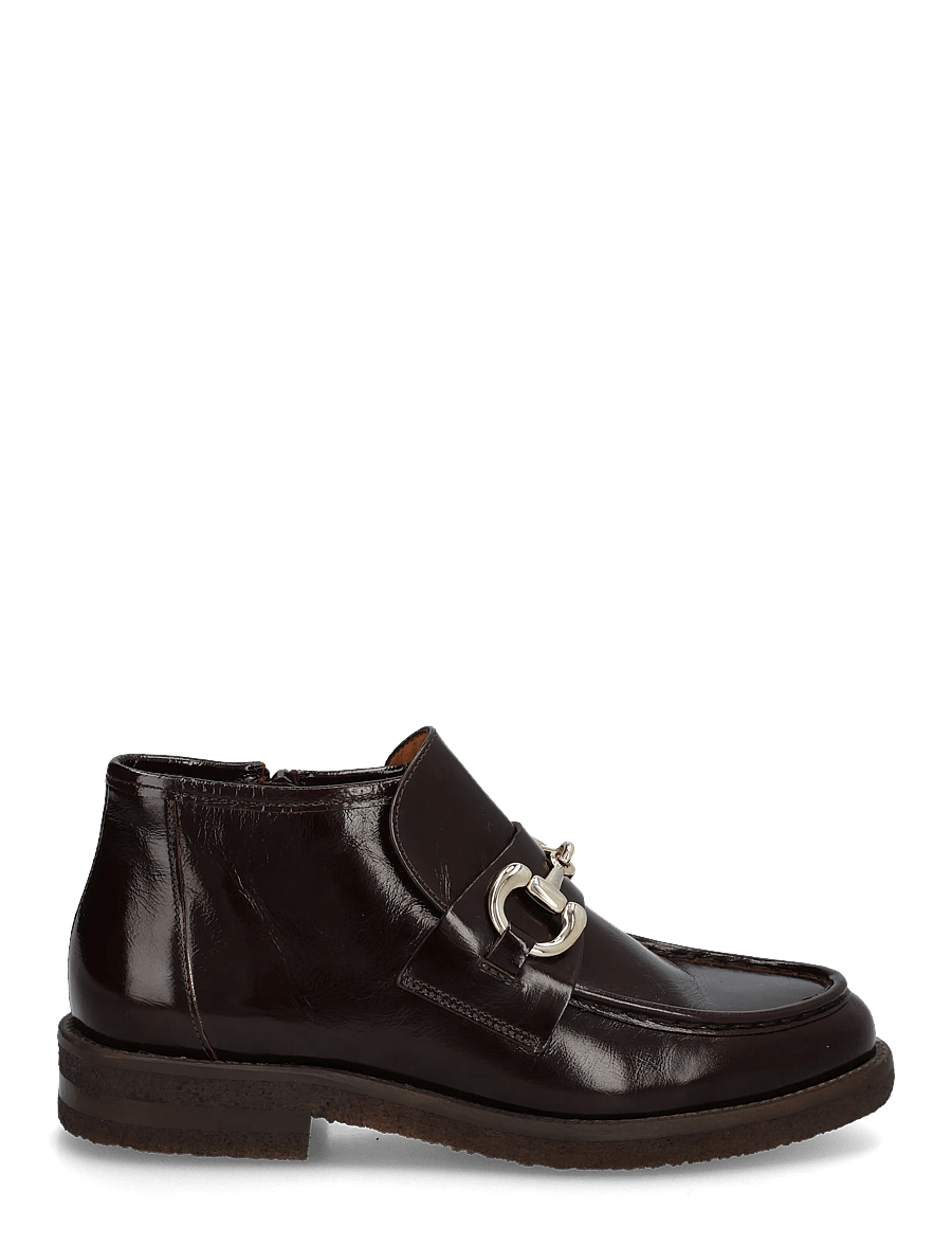 Billi Bi - Boots - flade ankelstøvler - mogano naplack - 2