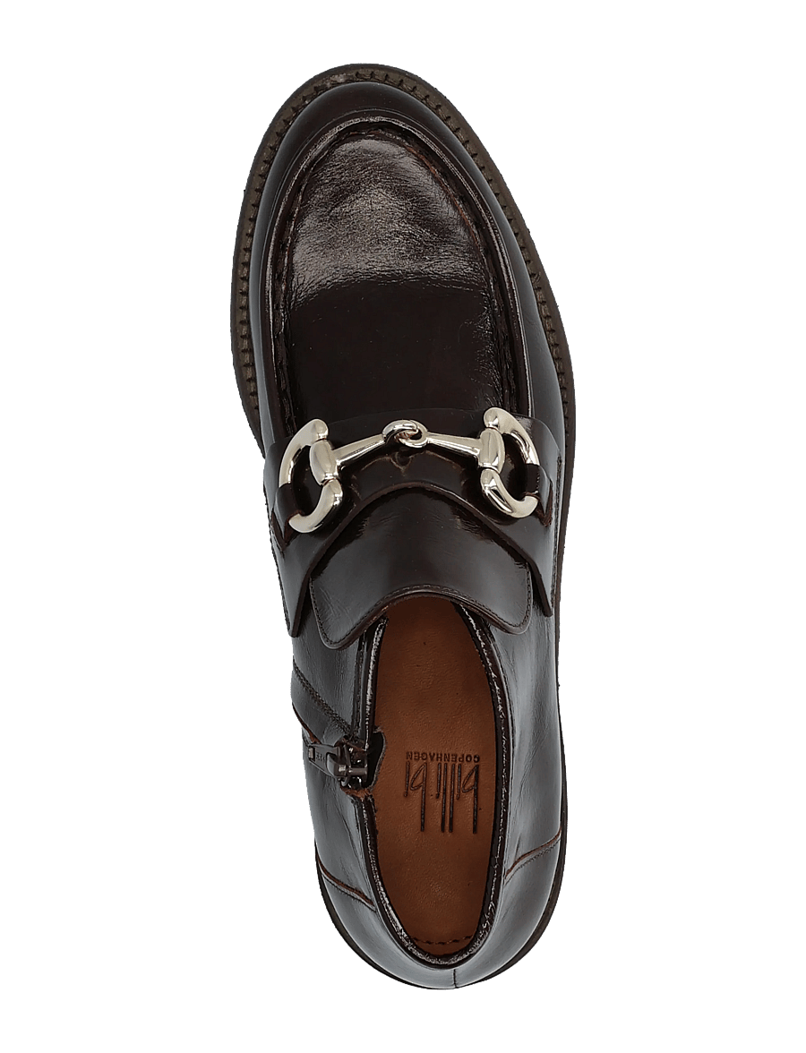 Billi Bi - Boots - flade ankelstøvler - mogano naplack - 3