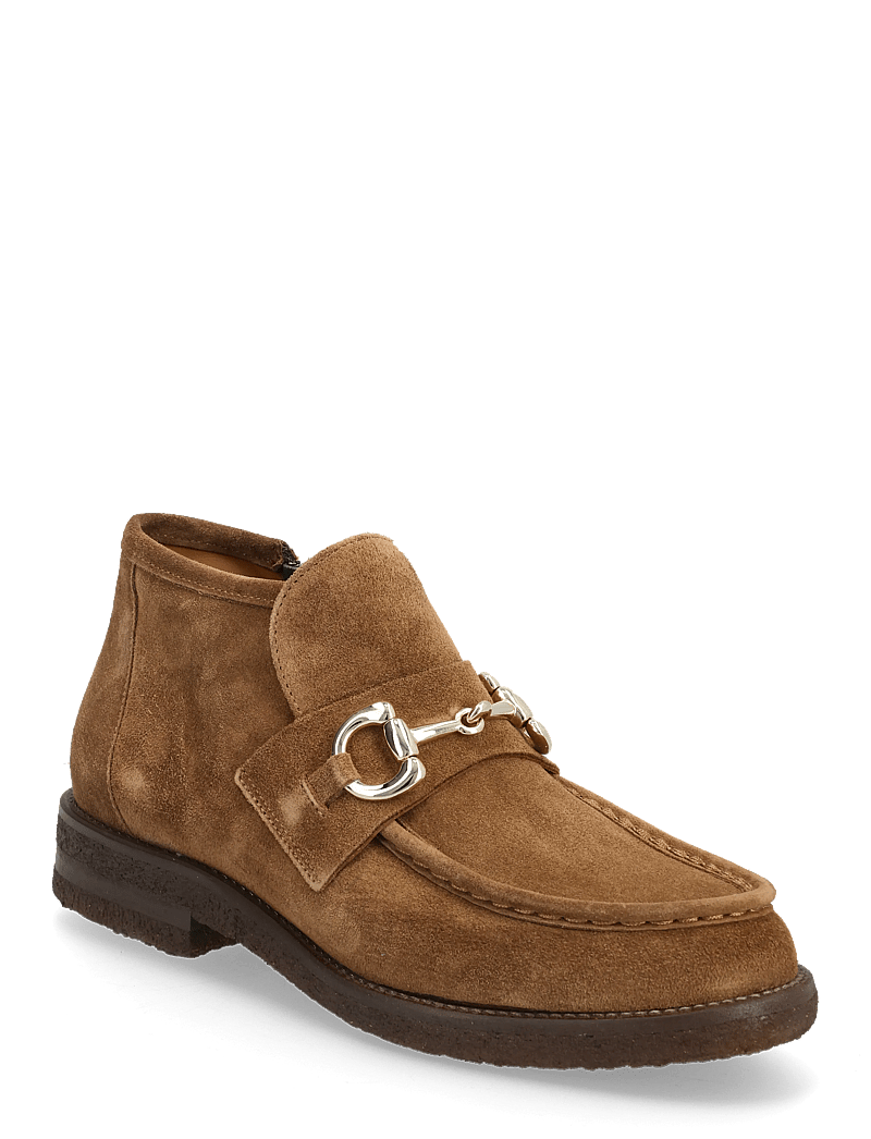 Billi Bi - Boots - madalad poolsaapad - tabac babysilk suede - 0