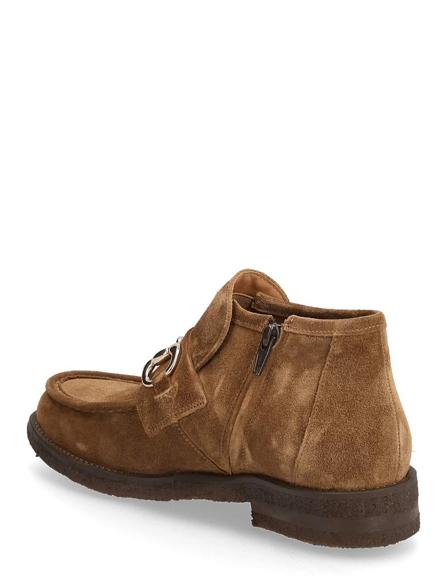 Billi Bi - Boots - flade ankelstøvler - tabac babysilk suede - 2