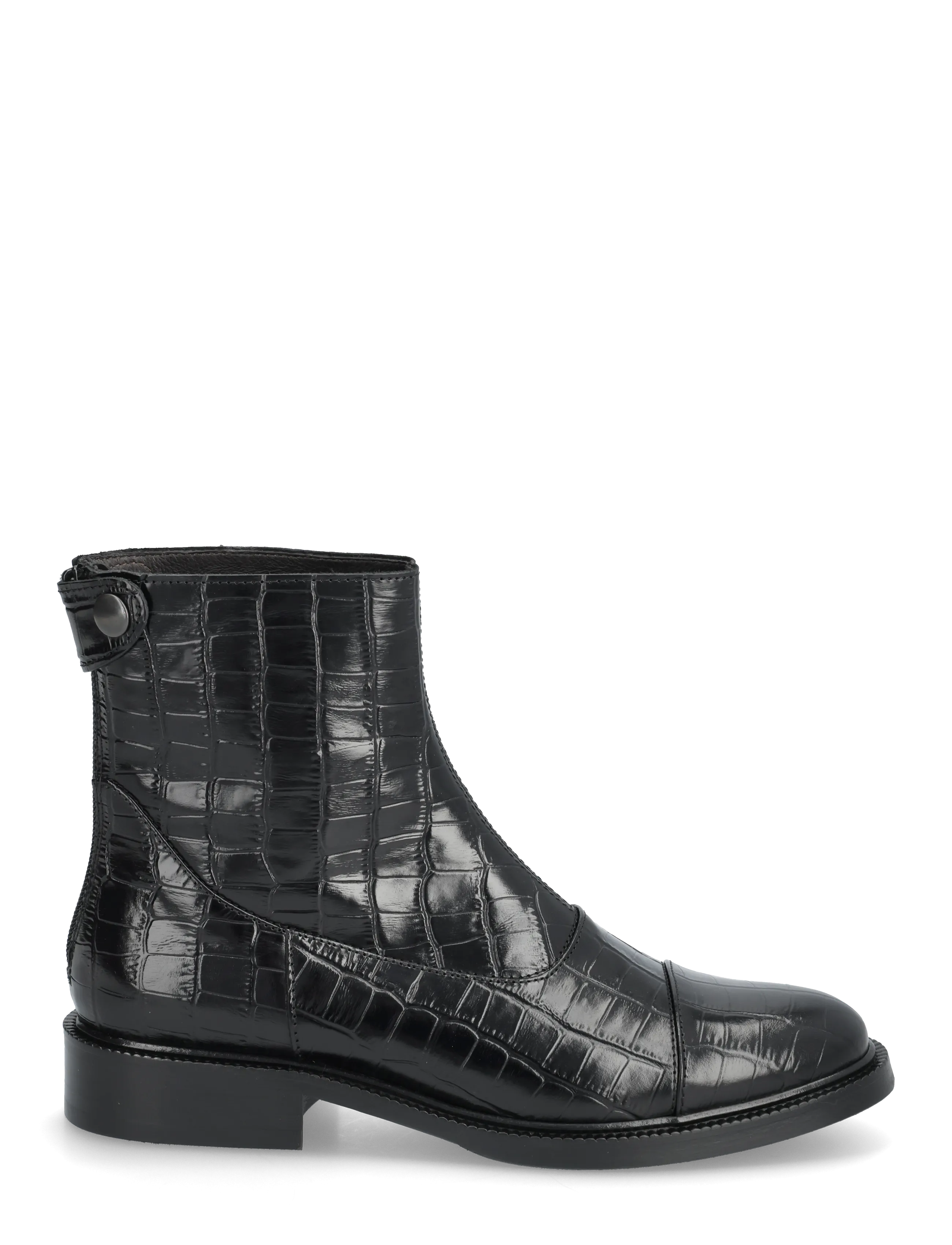 Billi Bi - Boots - flat ankle boots - black monterrey croco - 1