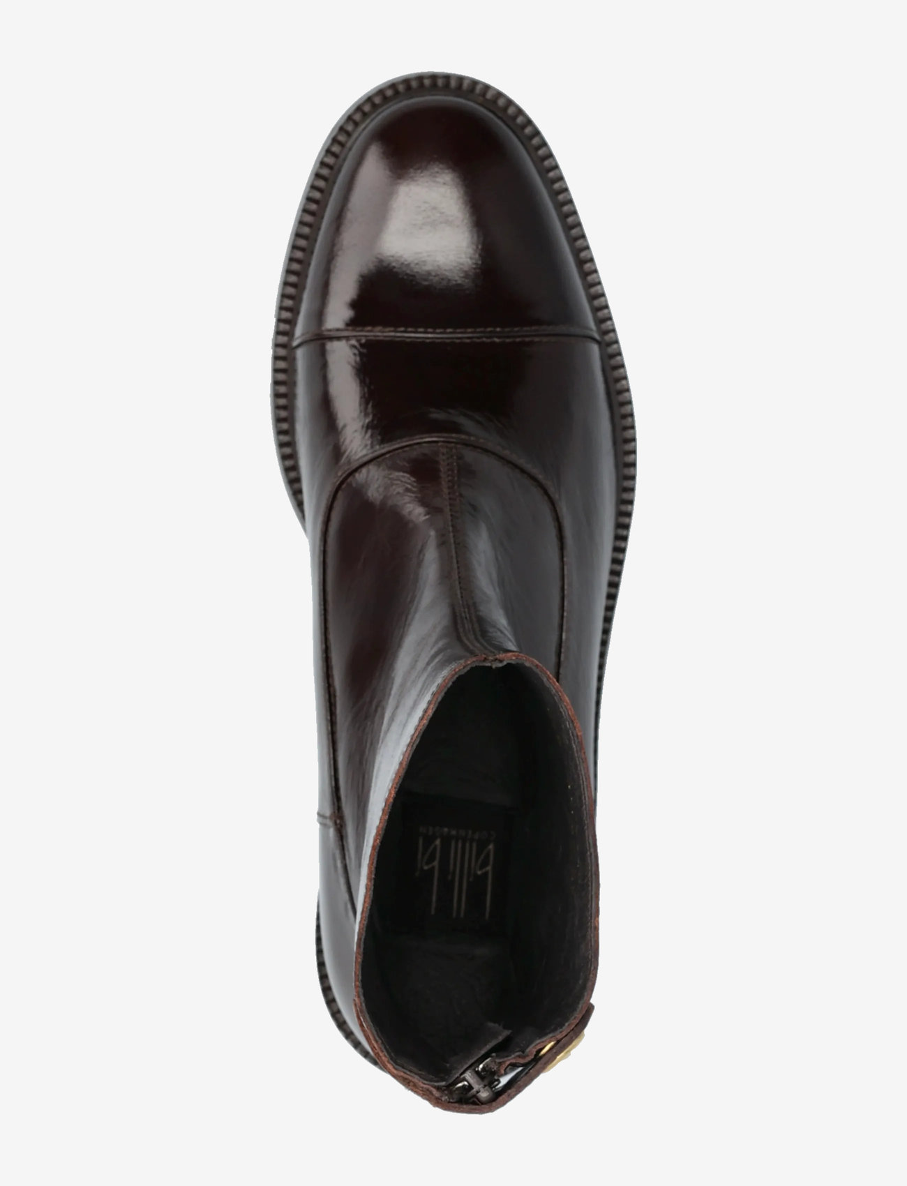 Billi Bi - Boots - flade ankelstøvler - mogano naplack - 4
