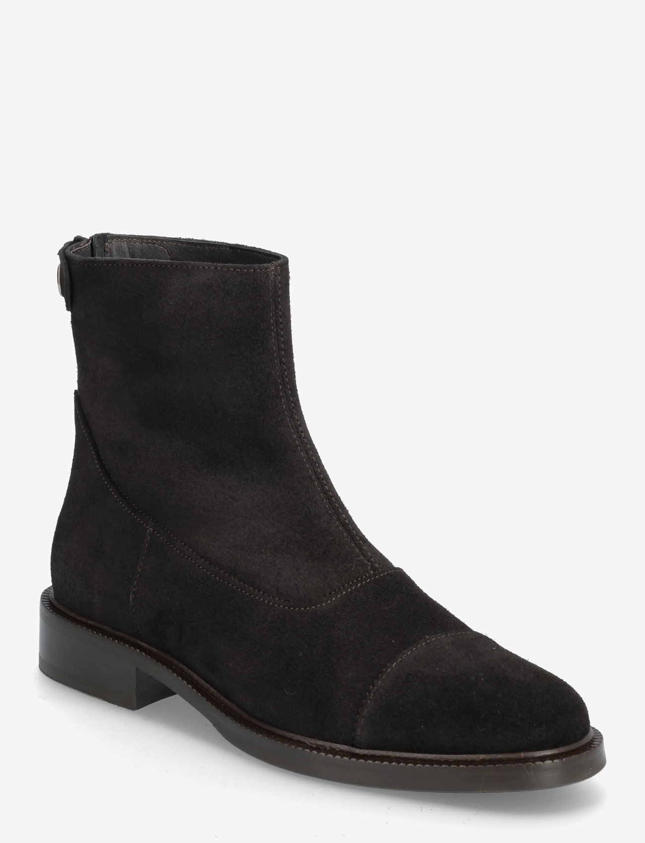 Billi Bi - Boots - flade ankelstøvler - t.moro babysilk suede - 0