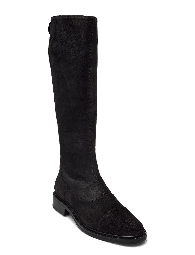 Billi Bi - Long Boots - kniehohe stiefel - grey/brown suede - 0