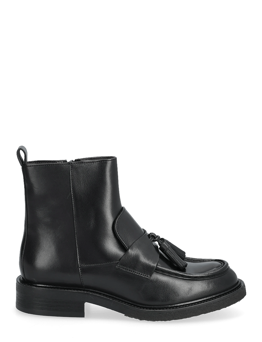 Billi Bi - Boots - flache stiefeletten - black giamaica calf - 1