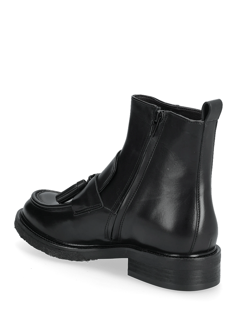 Billi Bi - Boots - puszābaki bez papēža - black giamaica calf - 2