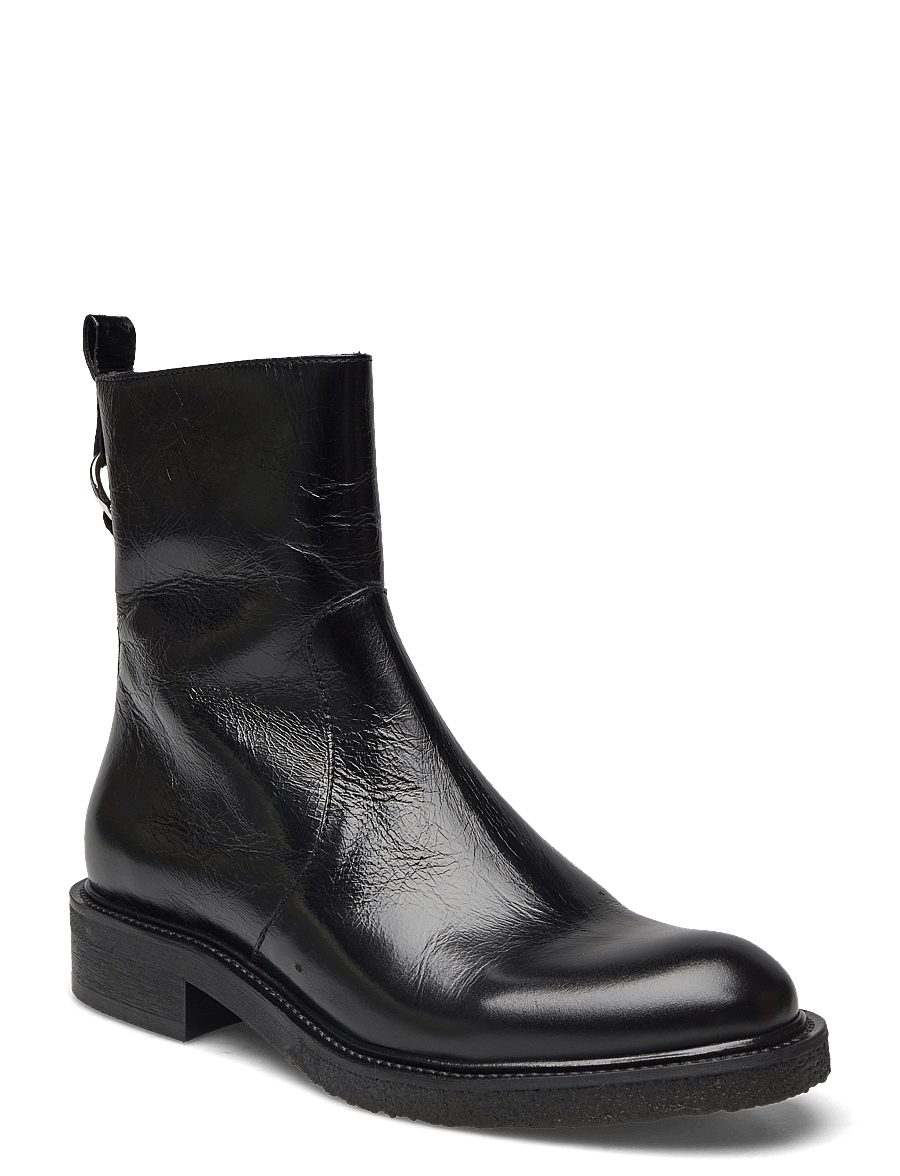 Billi Bi - Boots - platte enkellaarsjes - black shiny athene - 1