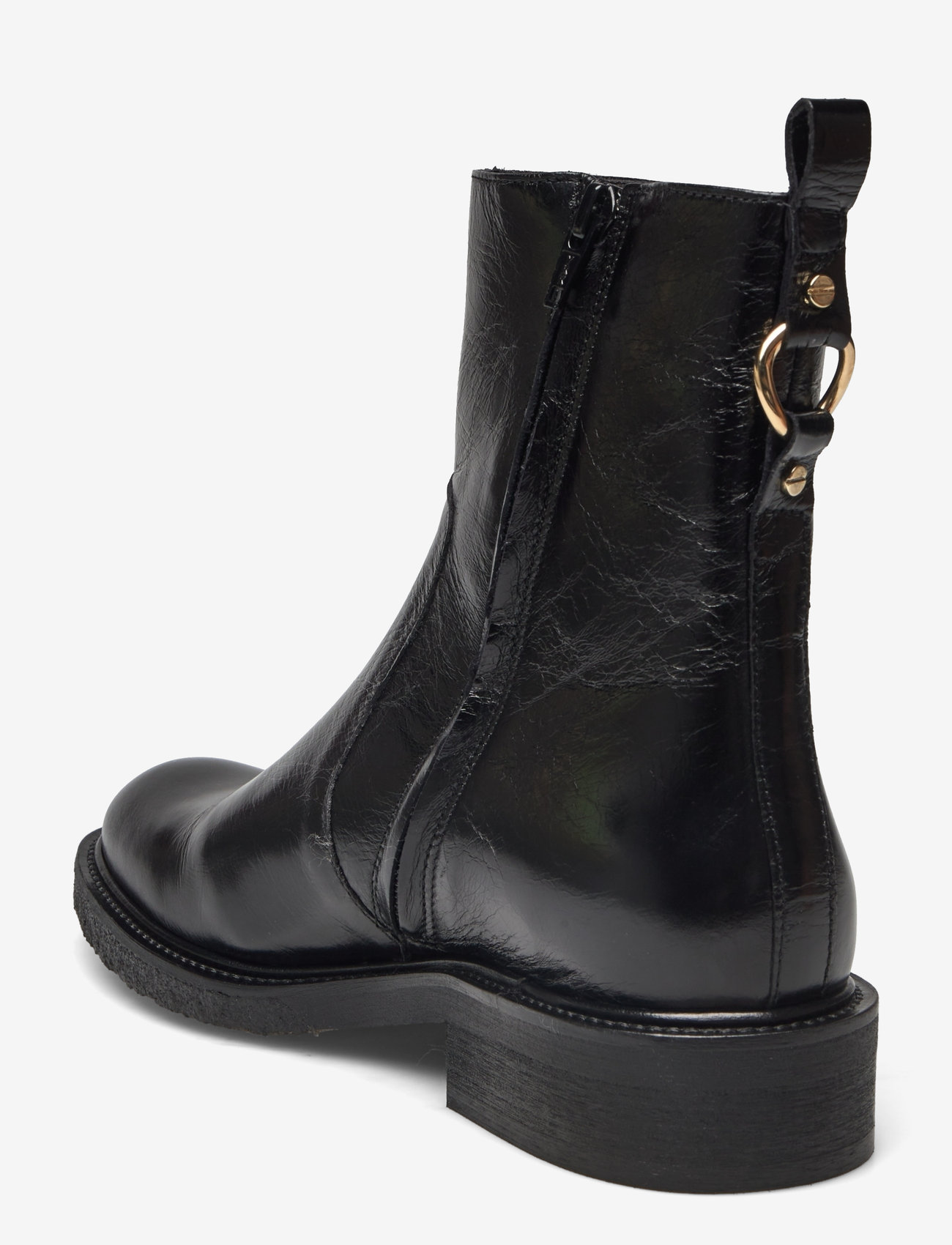 Billi Bi - Boots - flade ankelstøvler - black shiny athene - 3