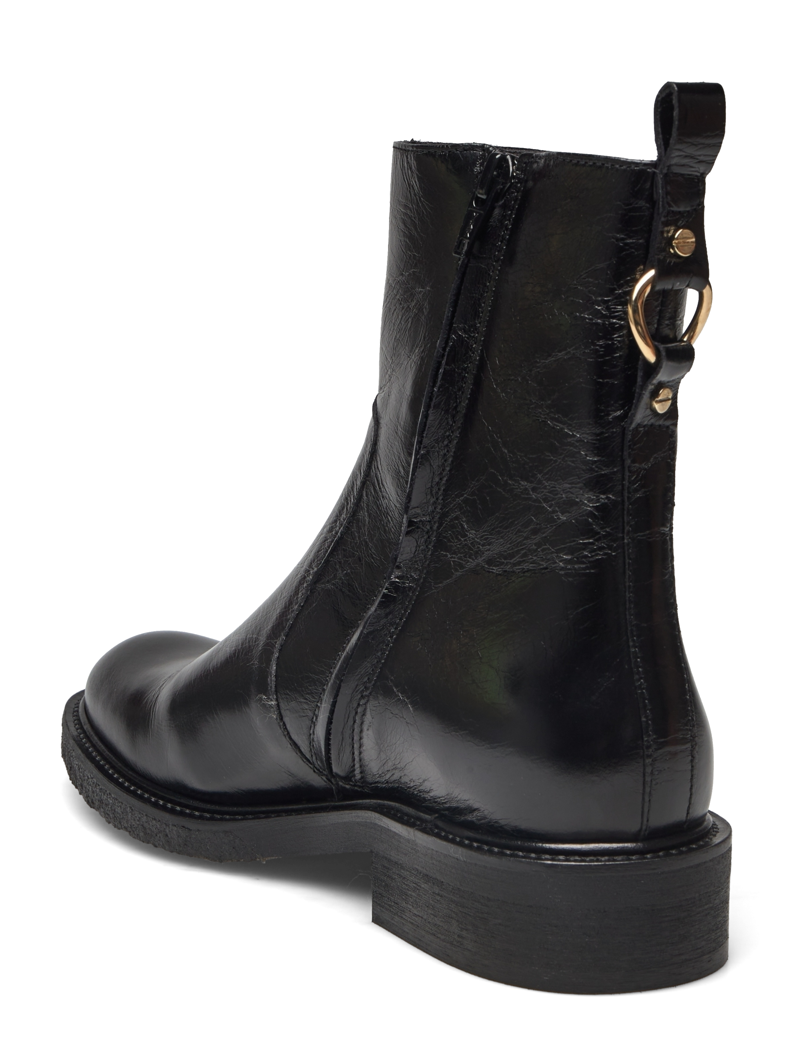 Billi Bi - Boots - flat ankle boots - black shiny athene - 3