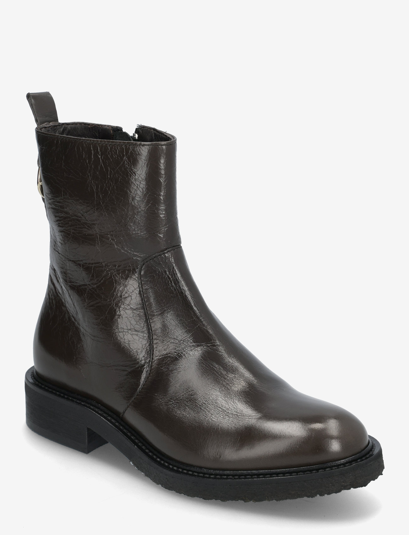 Billi Bi - Boots - flade ankelstøvler - olive shiny athene - 0