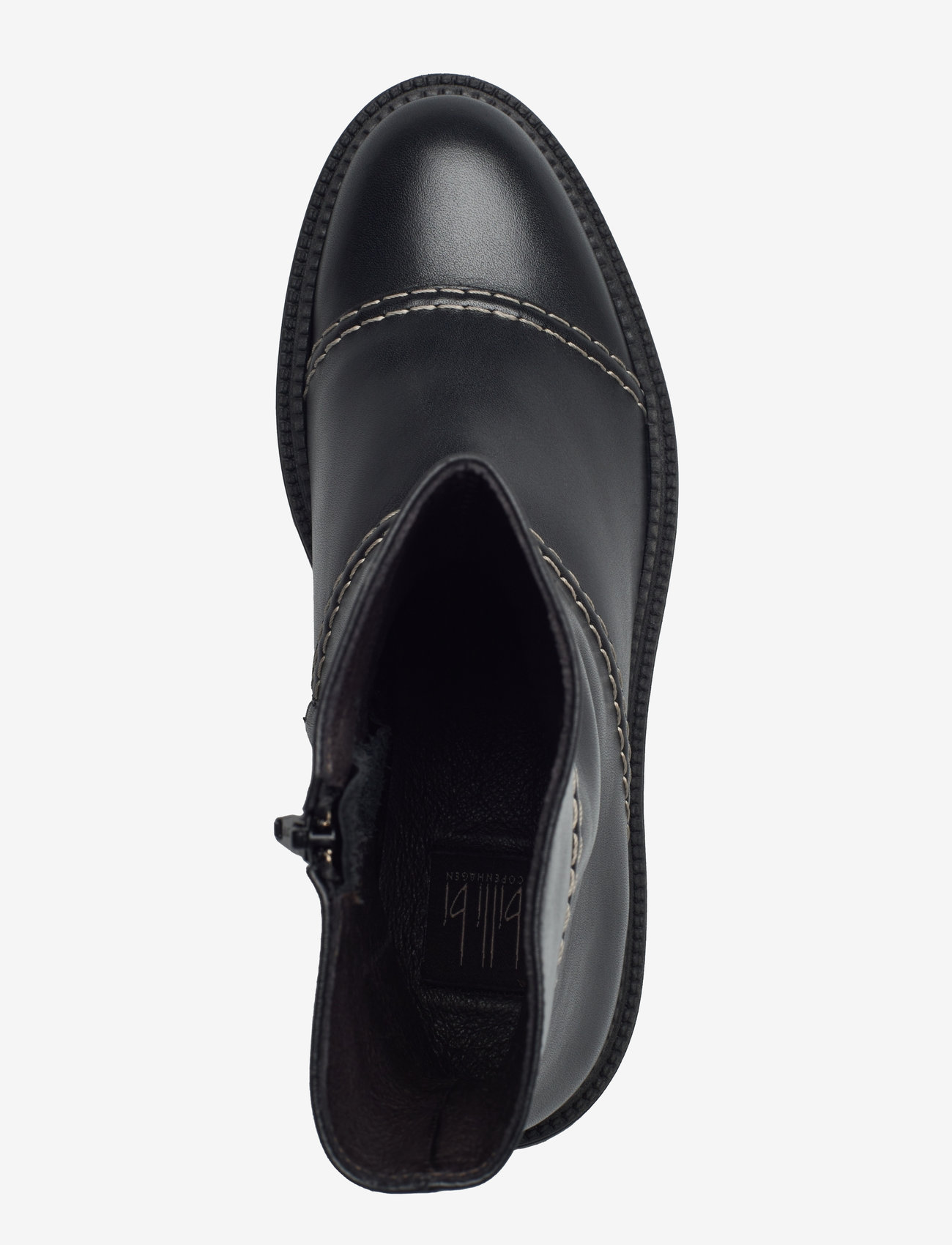 Billi Bi - Boots - black calf/off white st. - 3