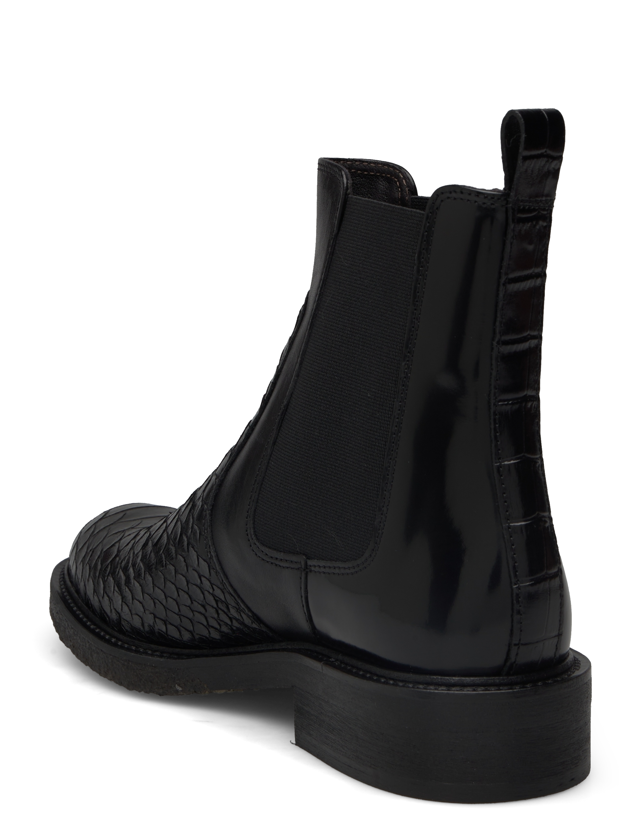 Billi Bi - Boots - chelsea boots - black pyton/black croco - 2
